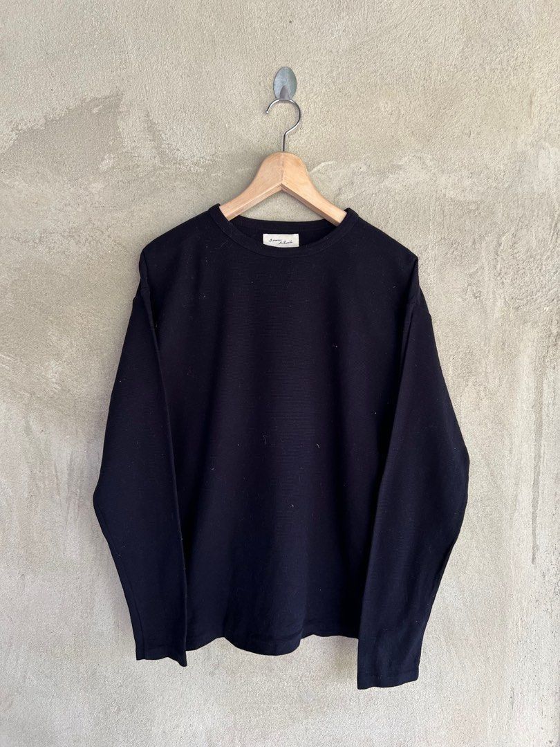 ADAM ET ROPE Adam Et Rope Plain Long Sleeve Shirt Size US S / EU 44-46 / 1 - 2 Thumbnail