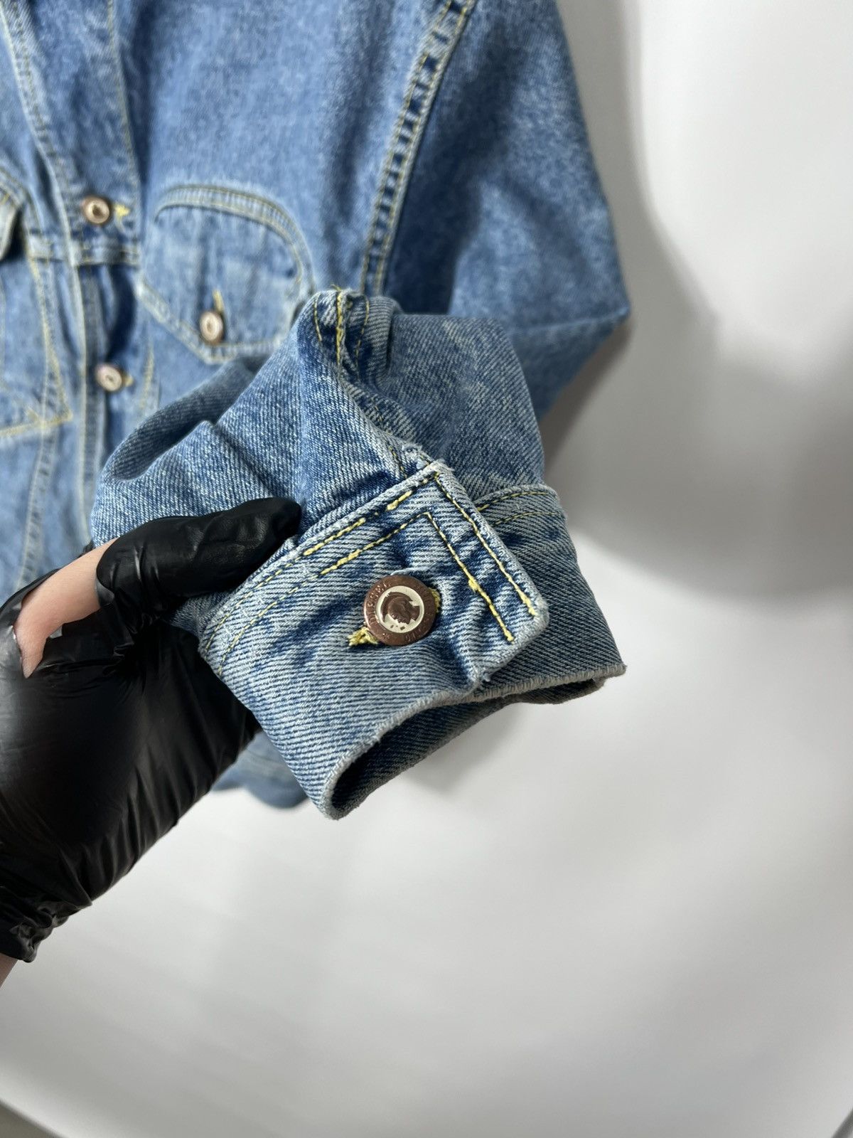 Diesel Vintage streetwear y2k Diesel Star Series 00s Denim Jacket Size M / US 6-8 / IT 42-44 - 12 Thumbnail