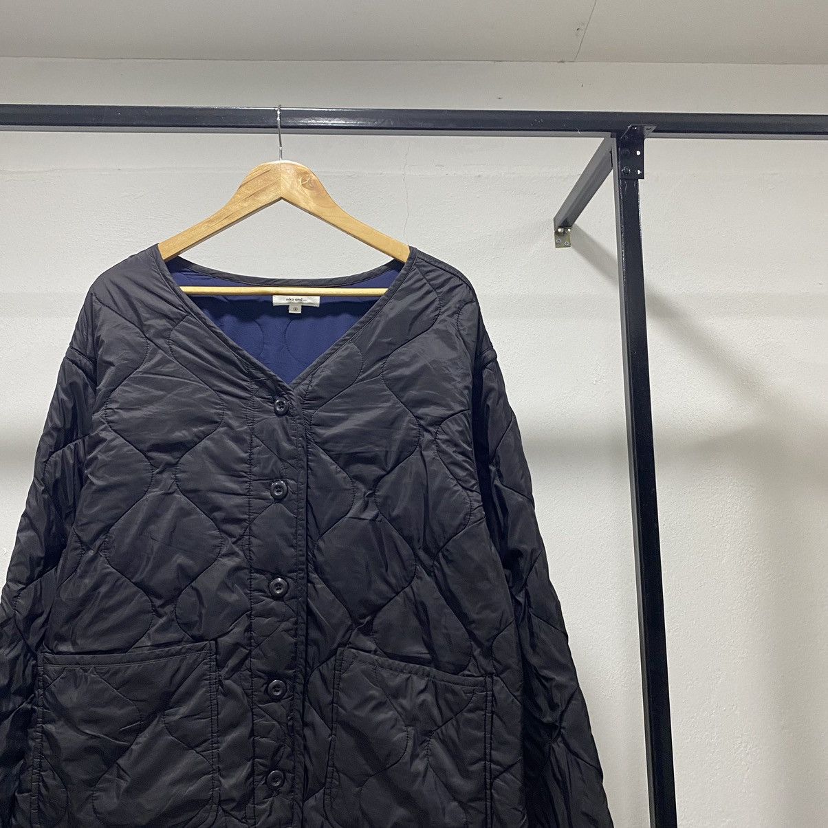 Japanese Brand Sick☠️ Niko And… Quilted Puffer Down Jacket Military Cardigan Size US M / EU 48-50 / 2 - 2 Thumbnail