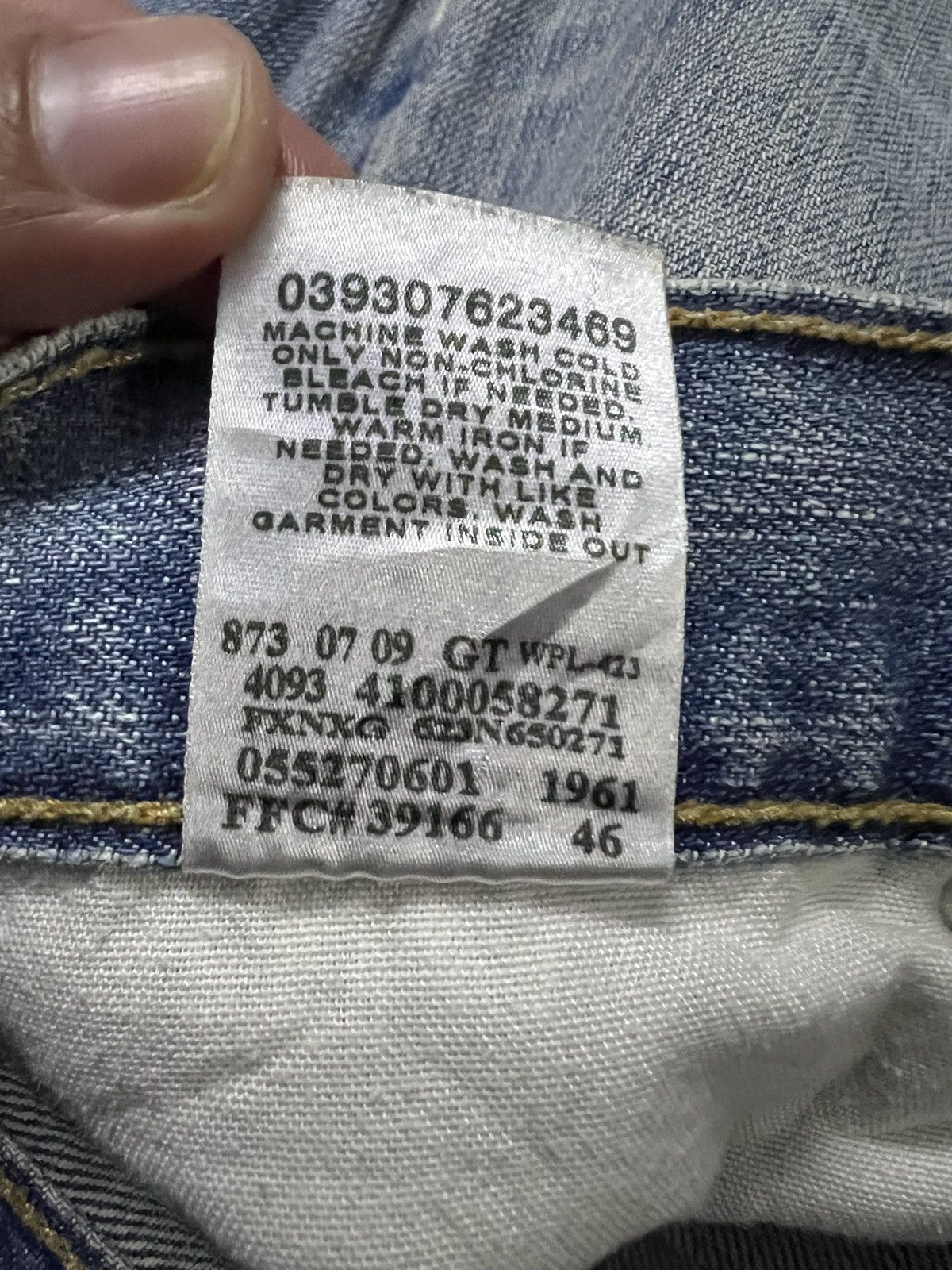 Levi's VINTAGE LEVIS 527 LOW BOOTCUT LIGHT WASH VERY RARE Size US 30 / EU 46 - 17 Thumbnail