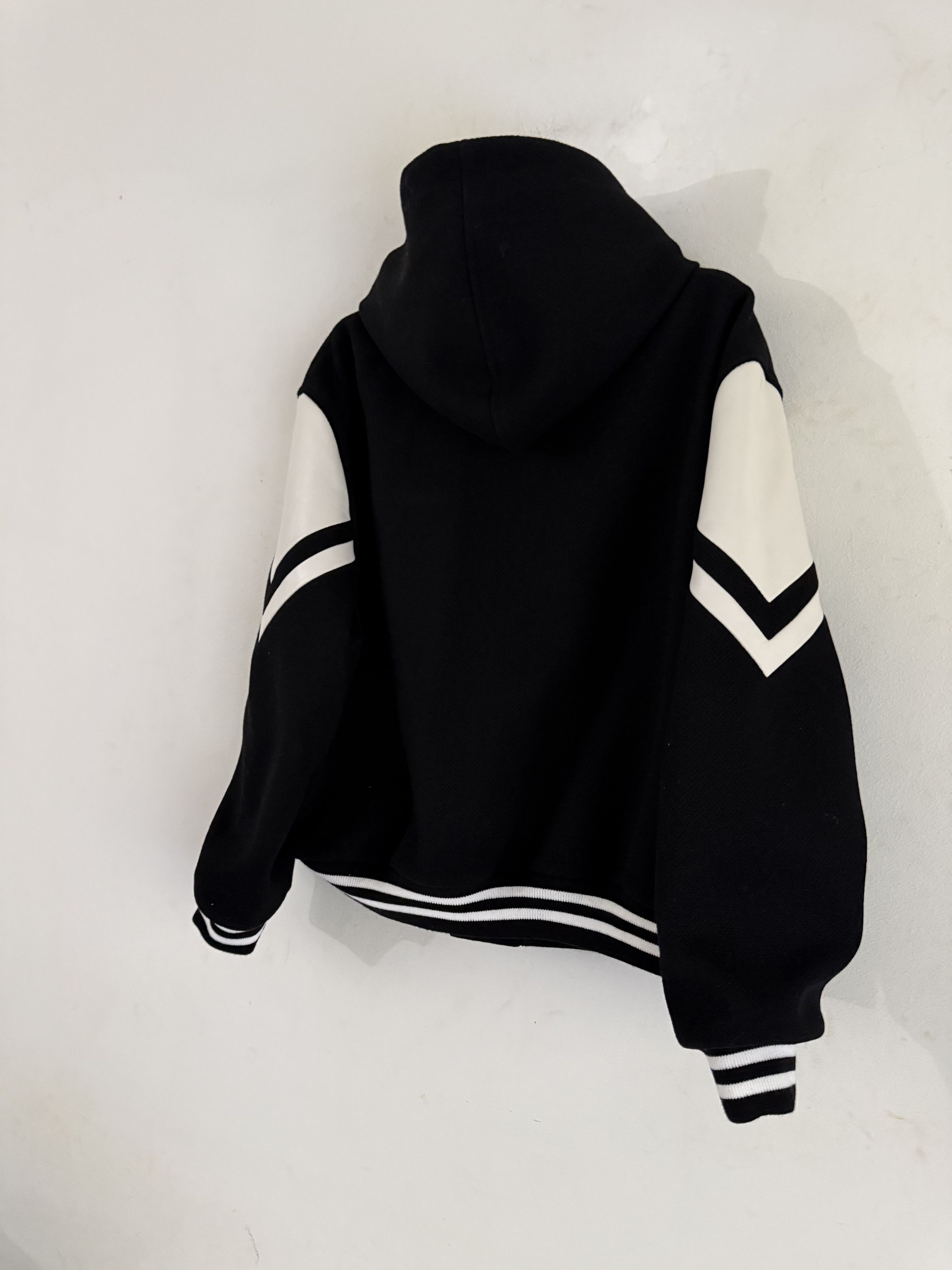 Celine Leather and Wool Hooded Teddy Bomber Size US L / EU 52-54 / 3 - 9 Thumbnail