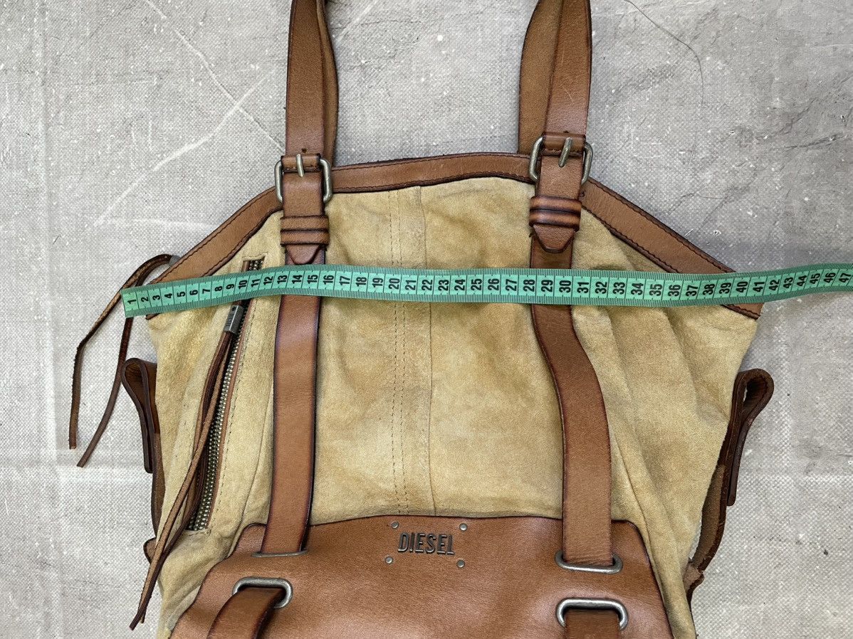 Diesel Avant garde Diesel leather shoulder bag hype fashion y2k Size ONE SIZE - 12 Thumbnail