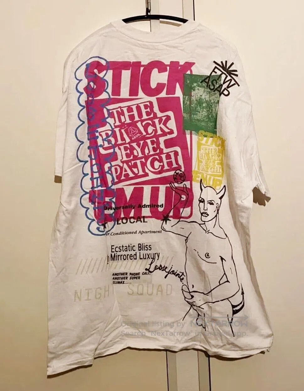 VINNY's Vintage Loose Joint Graphic T-Shirt. Size US M / EU 48-50 / 2 - 1 Thumbnail