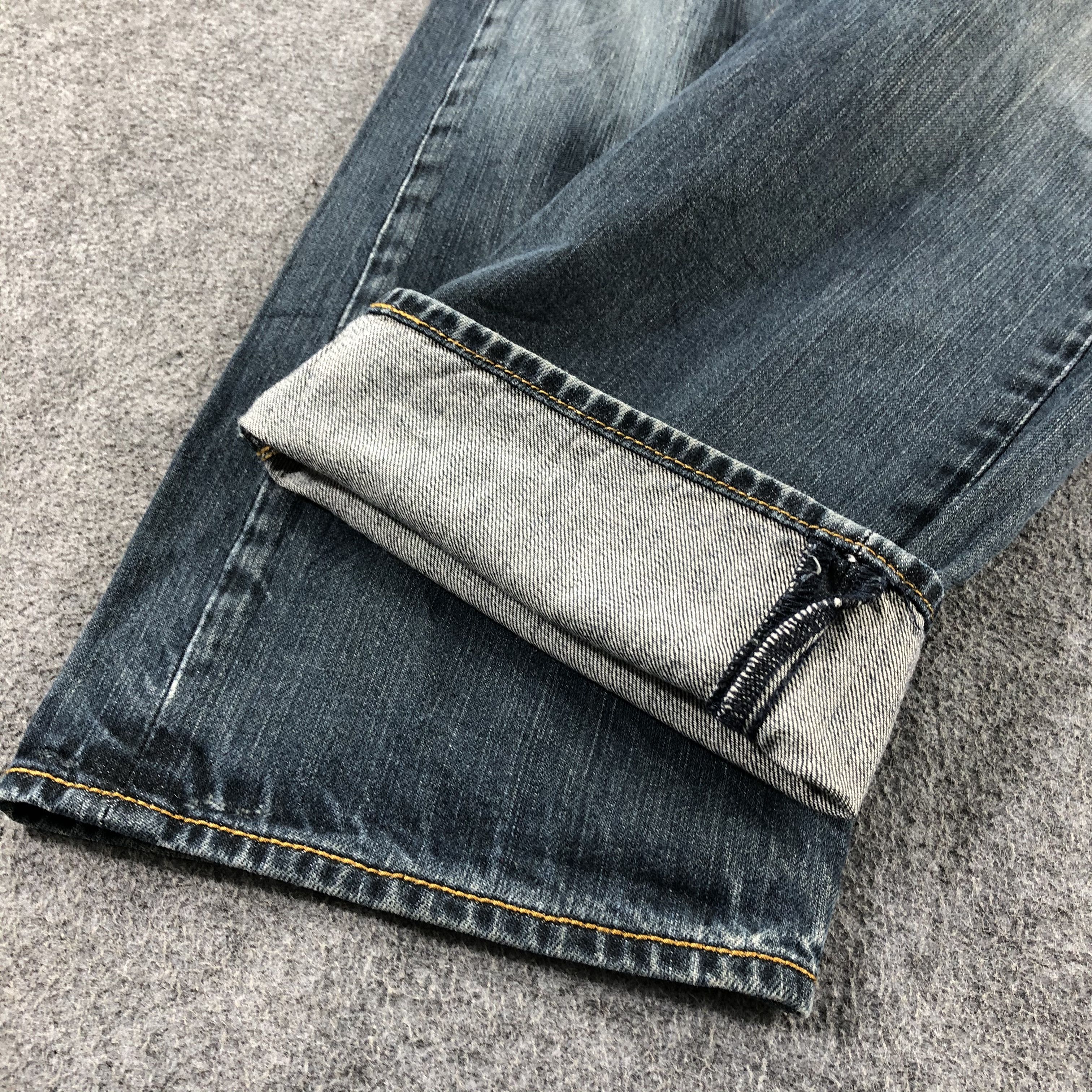 Levi's Vintage Blue Wash Levis 501 Jeans-J2353 Size US 36 / EU 52 - 6 Thumbnail