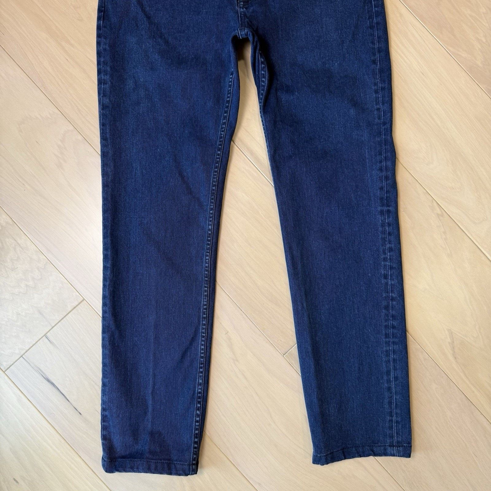 Acne Studios Acne Studios Jeans Blue Dark Wash Slim Straight Minimalist Size US 30 / EU 46 - 4 Thumbnail