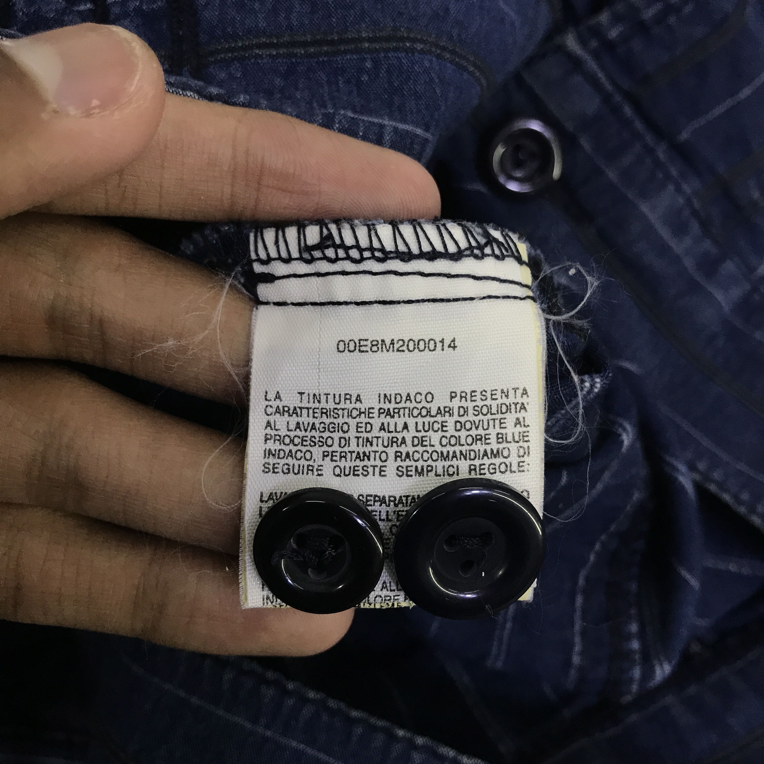 Diesel Diesel Indigo button ups jacket K125B8 Size US L / EU 52-54 / 3 - 16 Thumbnail