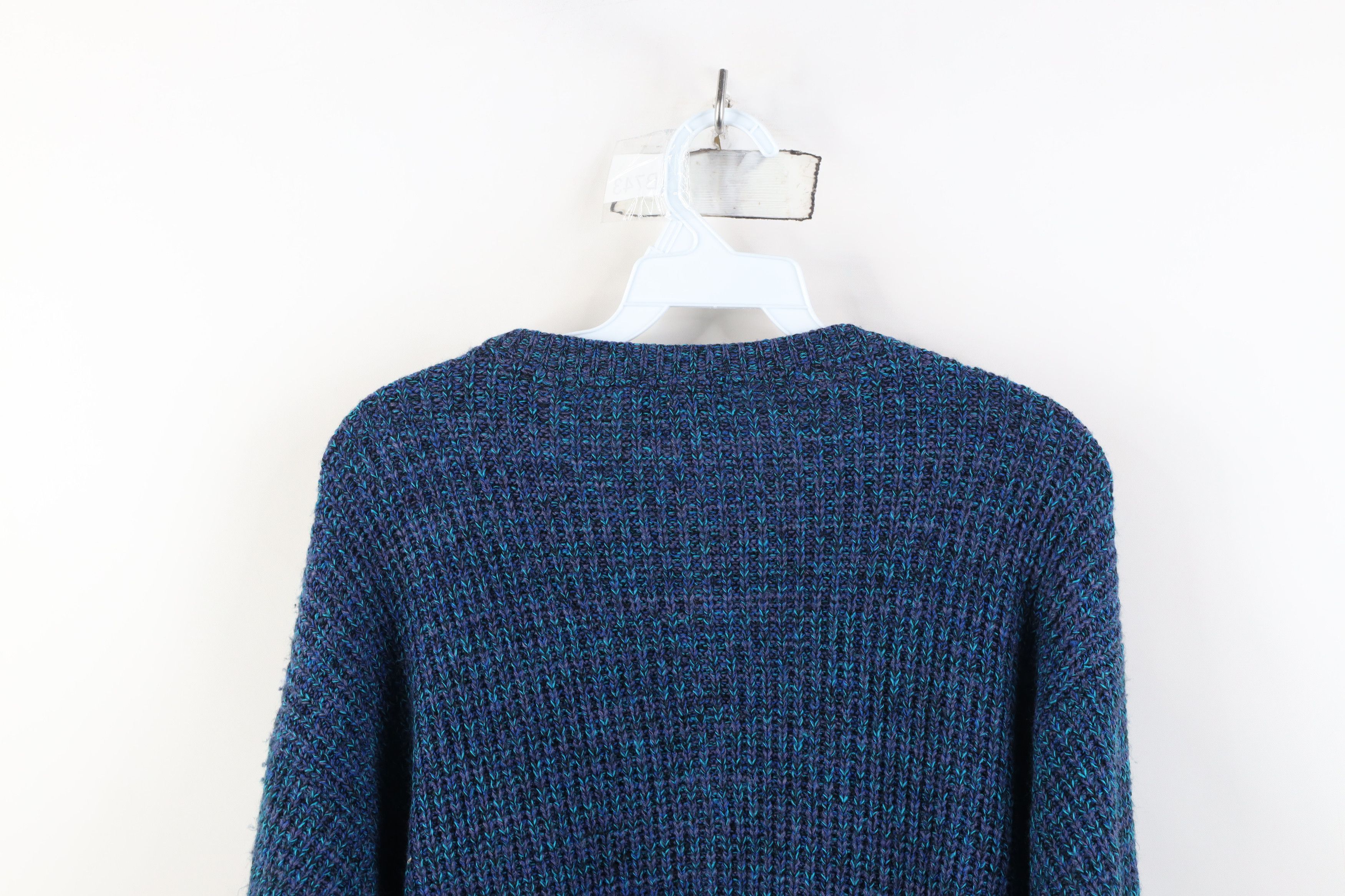 Vintage Vintage 90s Streetwear Ribbed Knit Crewneck Sweater USA Size S / US 4 / IT 40 - 8 Thumbnail