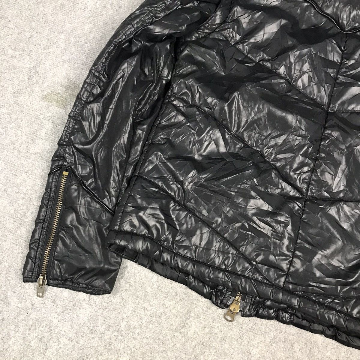 If Six Was Nine × Japanese Brand × Le Grande Bleu (L.G.B.) JAPAN BRAND BRTHBREATH PUFFER BLACK PUNK JACKET Size US S / EU 44-46 / 1 - 10 Thumbnail