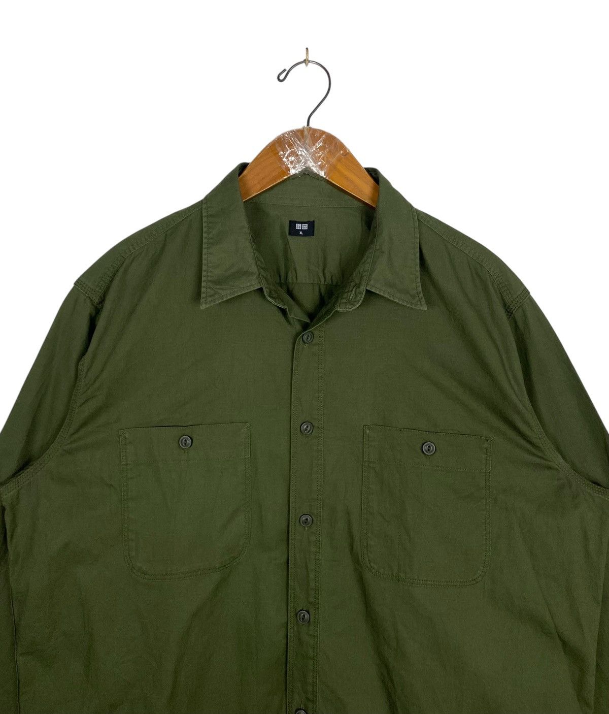Uniqlo Rare‼️ Uniqlo Shirt Button Up Size US L / EU 52-54 / 3 - 4 Thumbnail