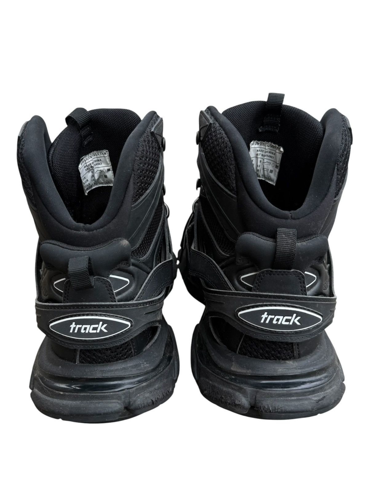 Balenciaga Balenciaga hightop black tracks Size US 10 / EU 43 - 4 Thumbnail