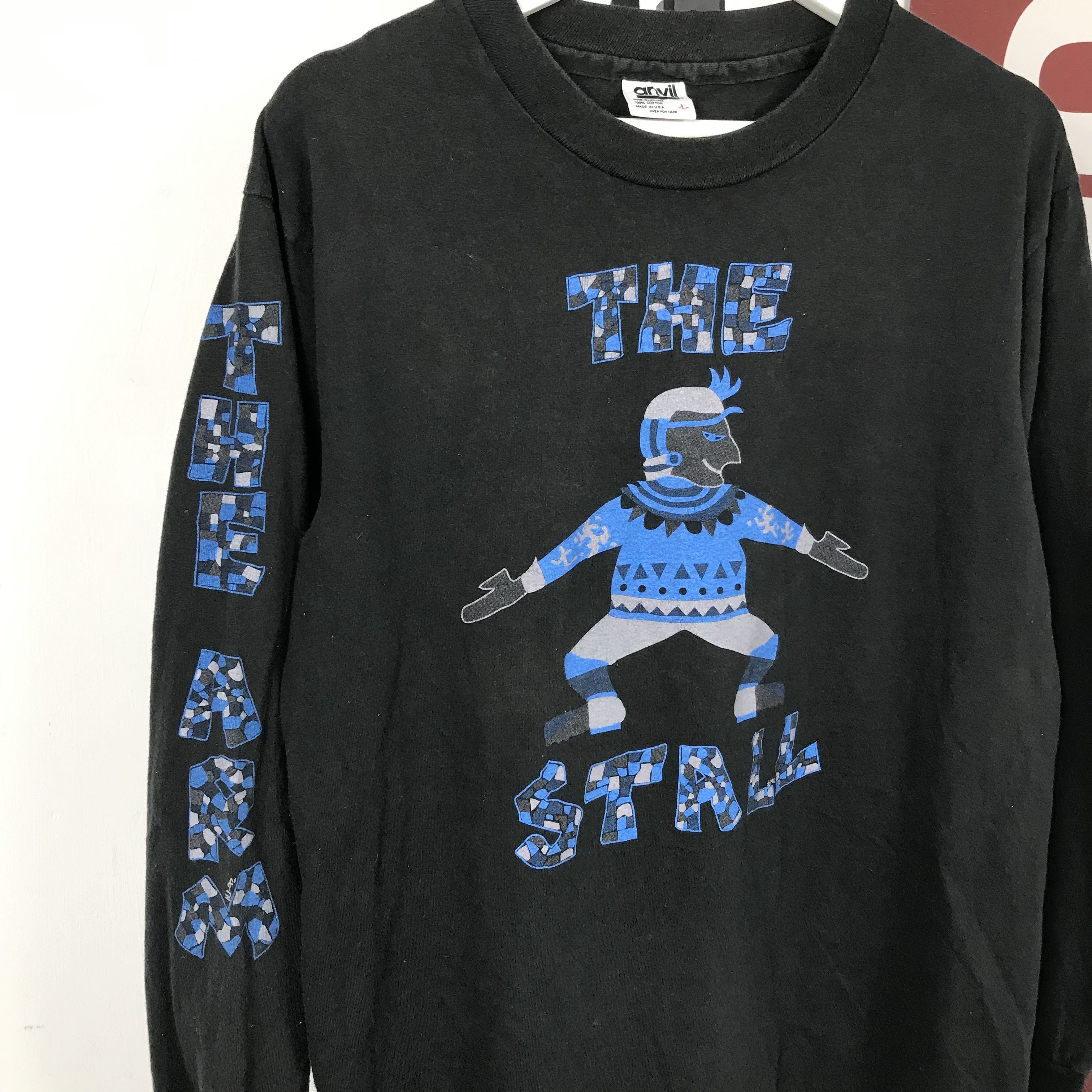 Band Tees Vintage art Dance or Die the stall Shirt New York Pop Art Size US L / EU 52-54 / 3 - 3 Thumbnail