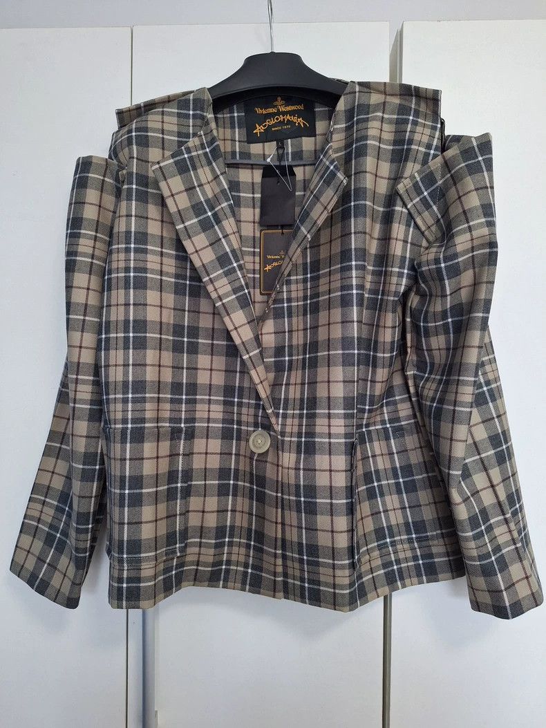 Vivienne Westwood Vivienne Westwood A plaid suit jacket Size M / US 6-8 / IT 42-44 - 1 Thumbnail