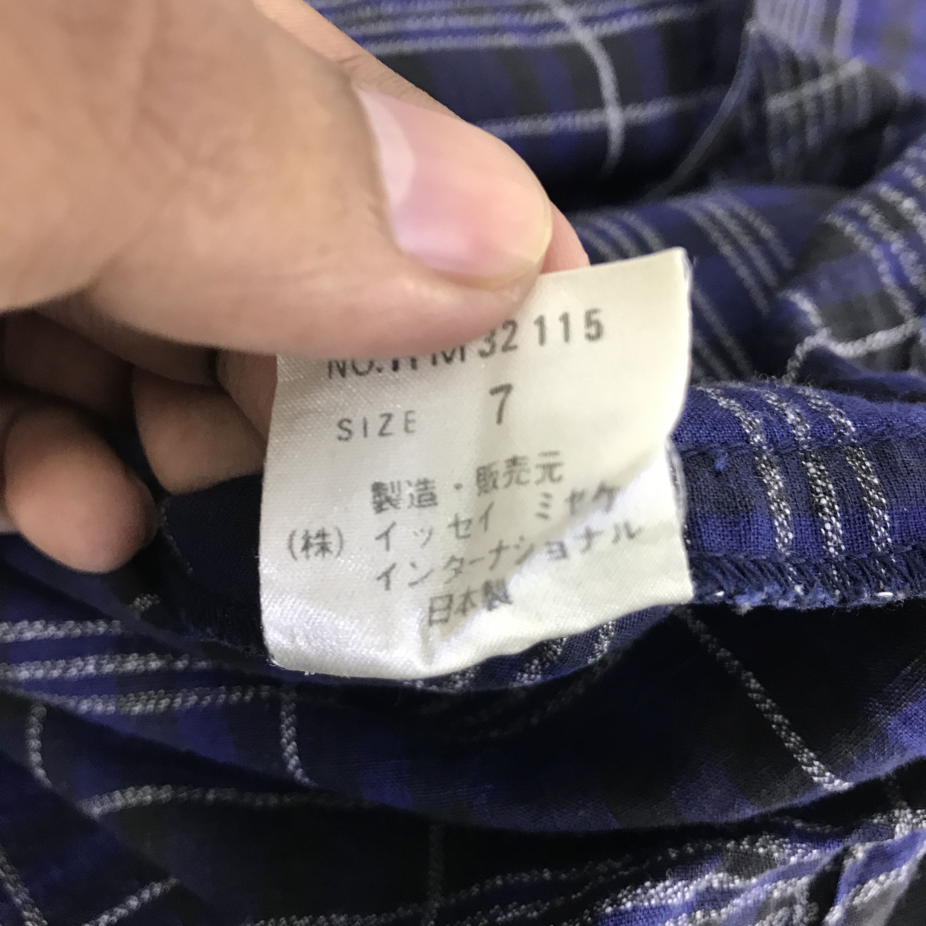 Issey Miyake ISSEY MIYAKE TARTAN BLAZER COAT JACKET K125B9 Size US M / EU 48-50 / 2 - 12 Thumbnail