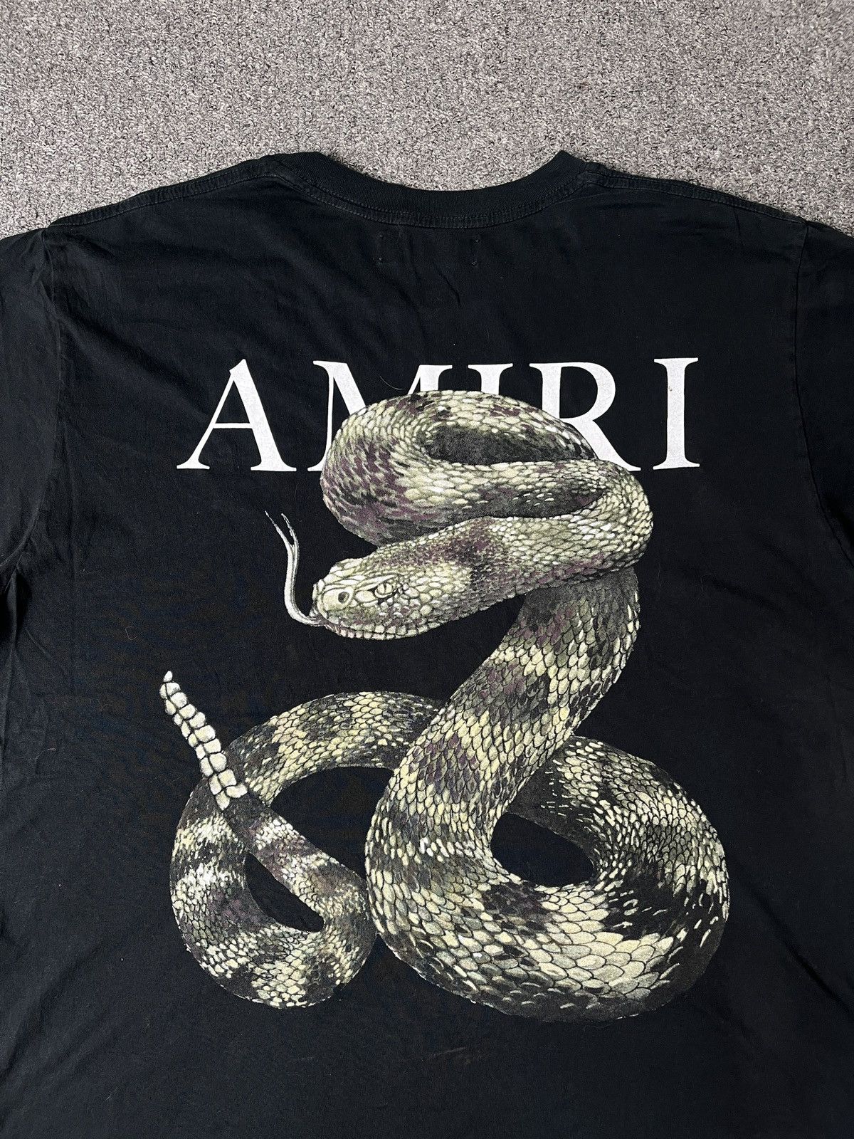 Amiri AMIRI SNAKE TEE GRAPHIC SHIRT Size US M / EU 48-50 / 2 - 11 Thumbnail