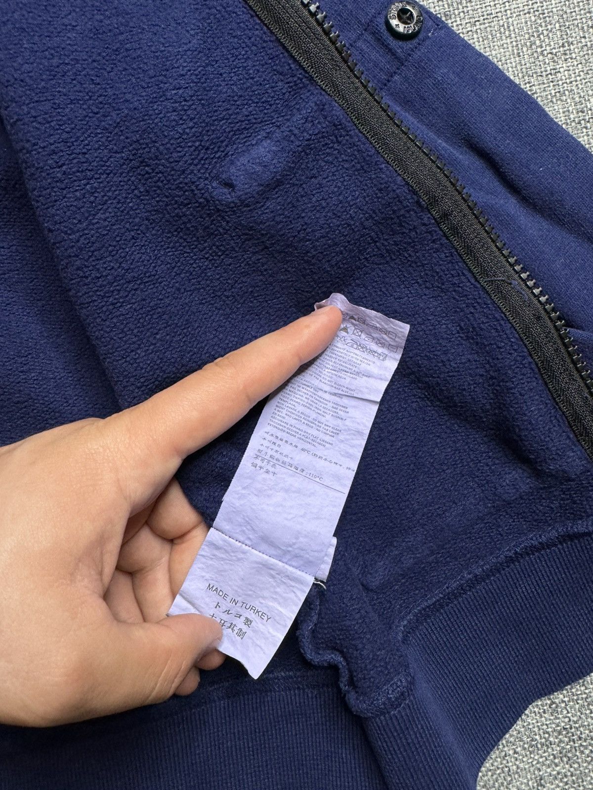 Stone Island Stone Island junior navy hoodie size: 6 years (116) Size US XXS / EU 40 - 9 Thumbnail