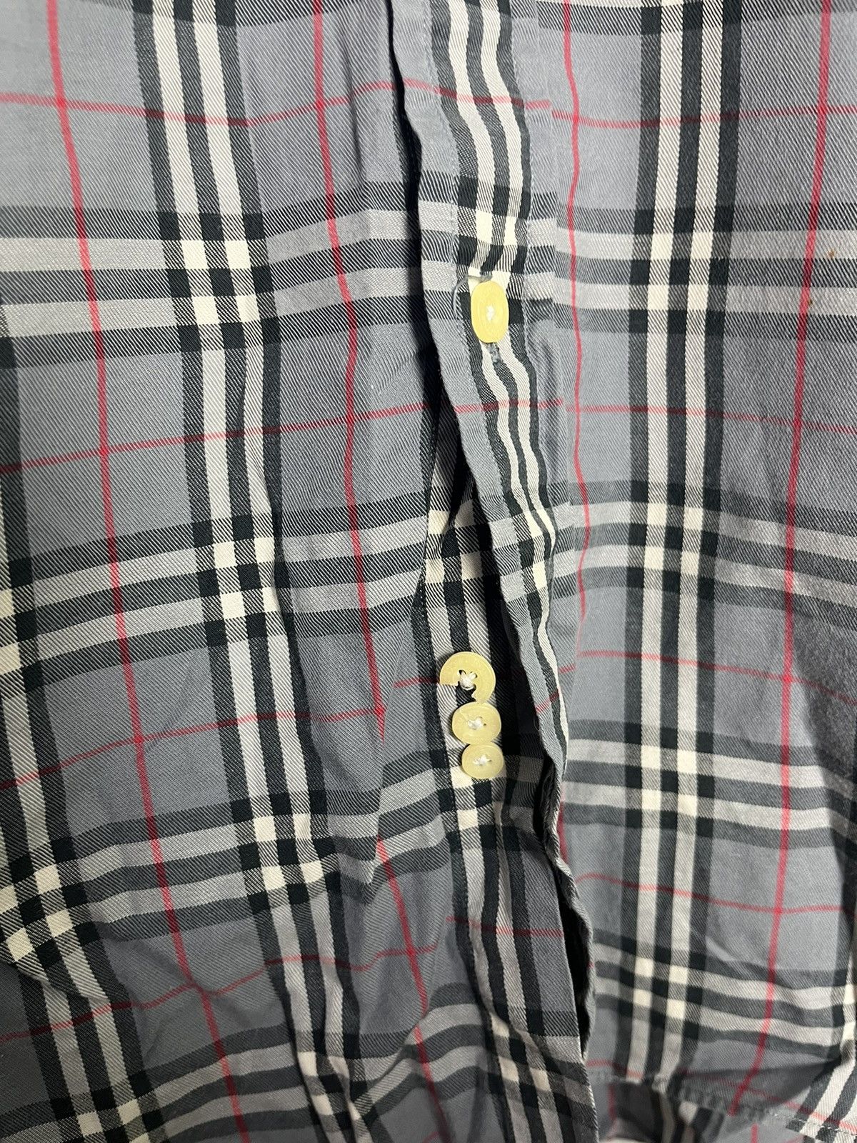 Burberry × Flannel × Vintage Vintage burberry shirt Size US L / EU 52-54 / 3 - 7 Thumbnail