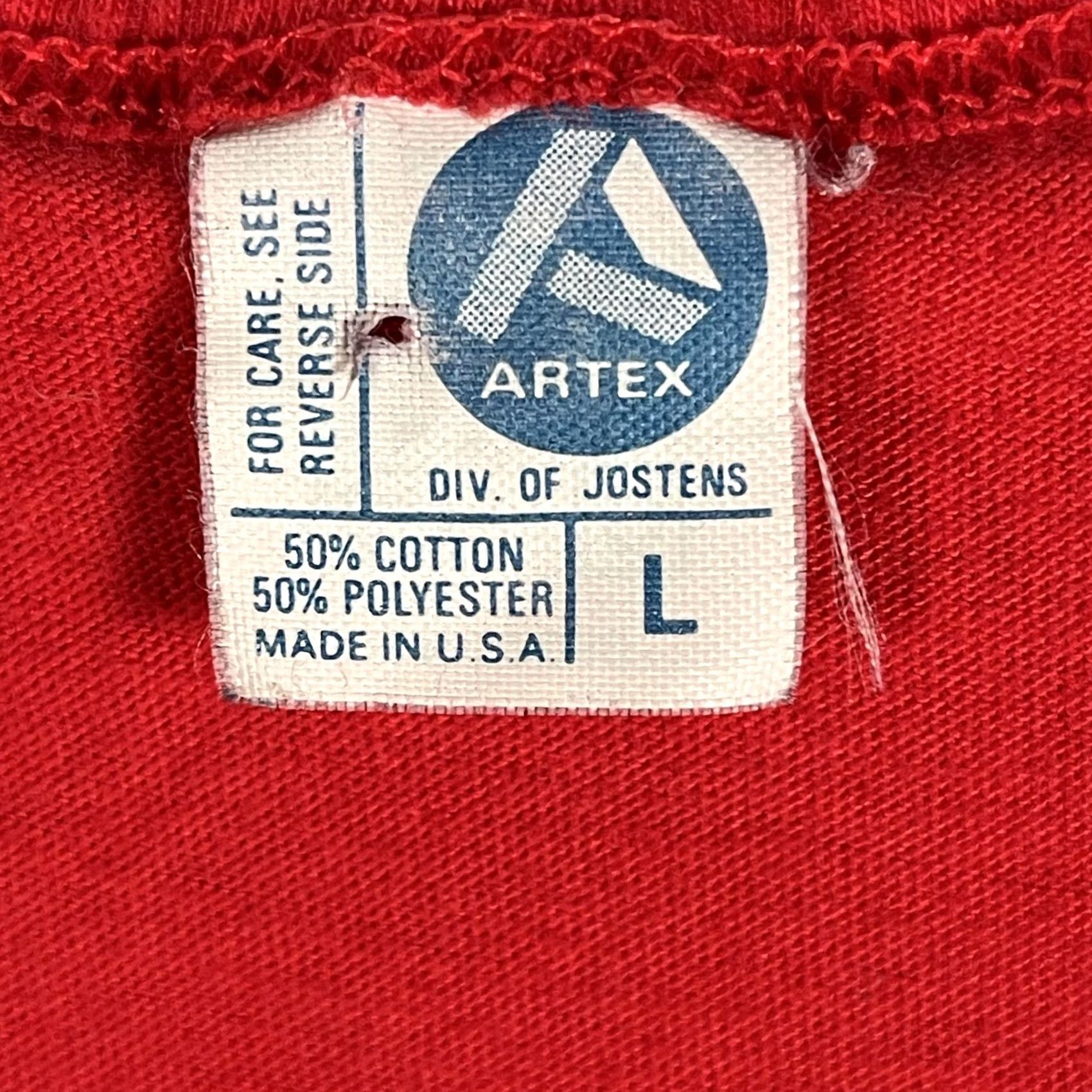 Vintage VINTAGE Artex Shirt Mens L Red Sylvester Looney Tunes Dallath Tank USA Size US L / EU 52-54 / 3 - 5 Thumbnail