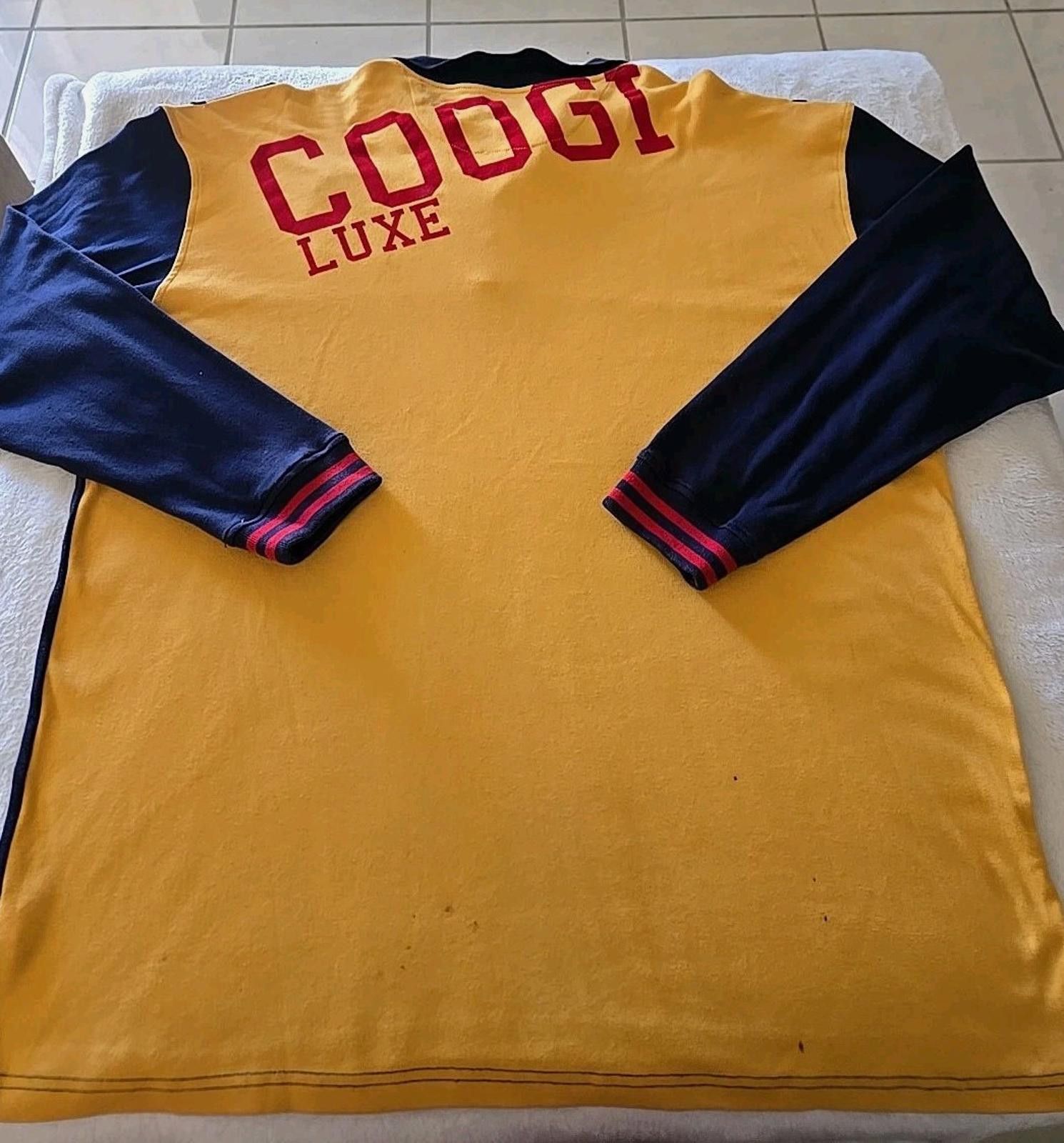 Coogi Coogi Luxe Shirt Men's XXL Polo Rugby Logo 69 Button Loop Size US XXL / EU 58 / 5 - 4 Thumbnail