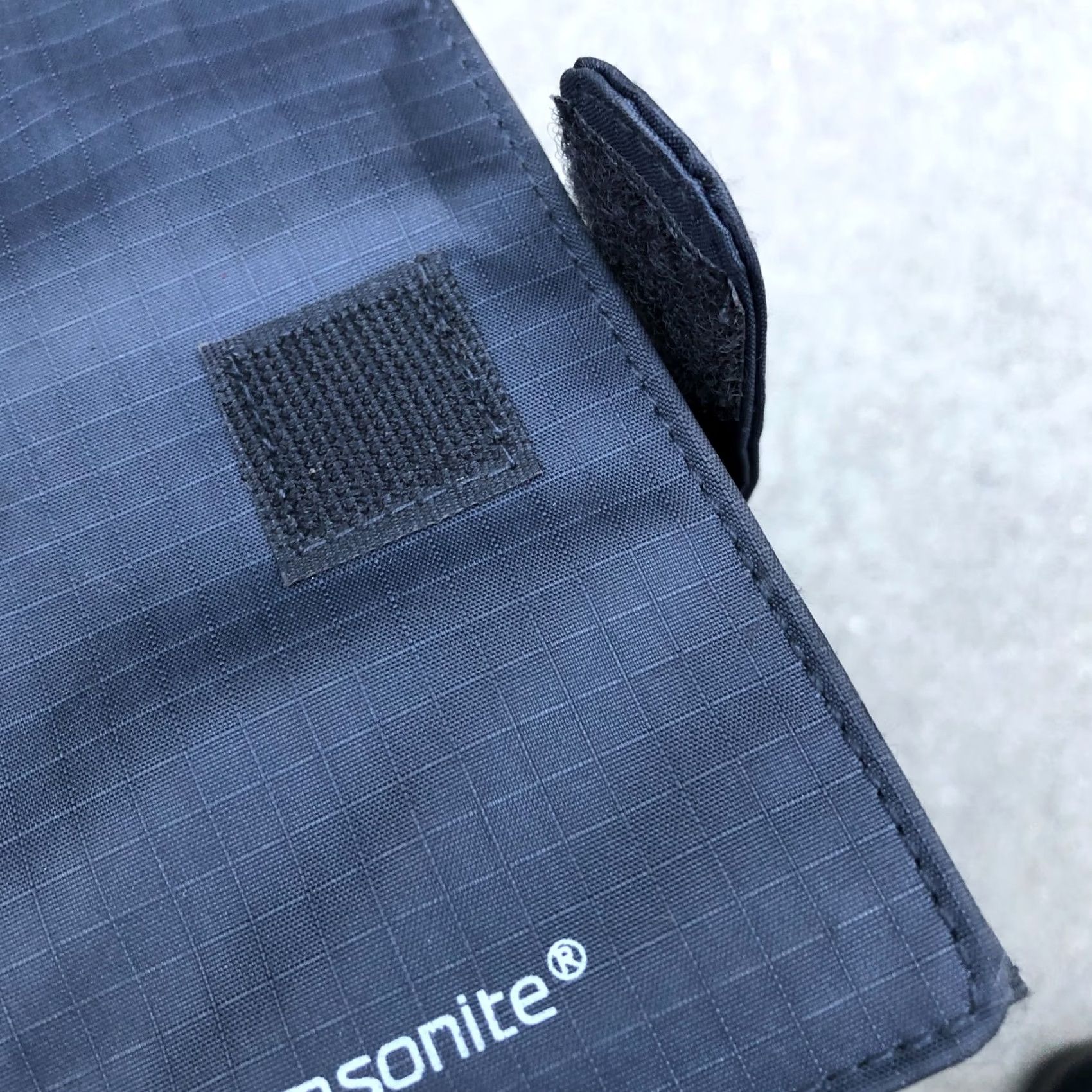 Samsonite SAMSONITE Rip Stop Neck Travel Wallet Grey Passport Holder Card 4x5.5 Mens Wallet Grey RIPSTOP Neck Travel Wallet Passport Holder Card 4x5.5 Size ONE SIZE - 3 Thumbnail