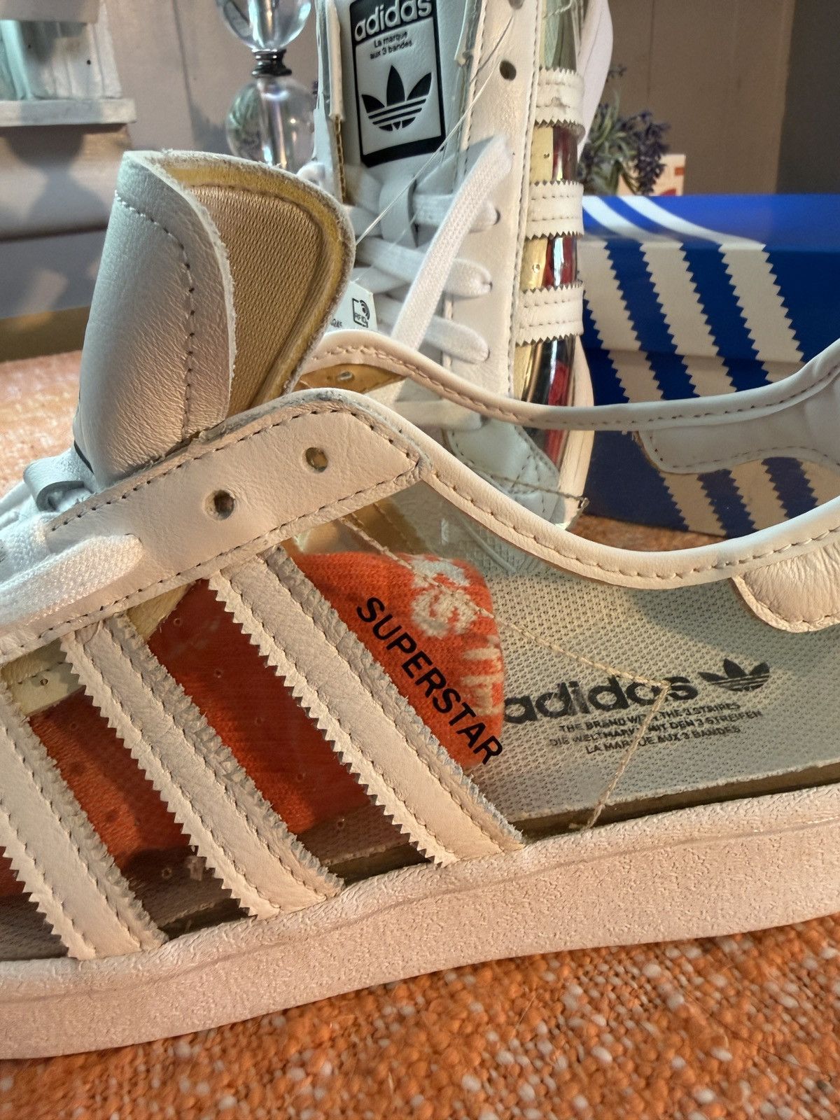 Adidas Clear! Adidas Superstar New size 9 Samples Size US 9 / EU 42 - 4 Thumbnail