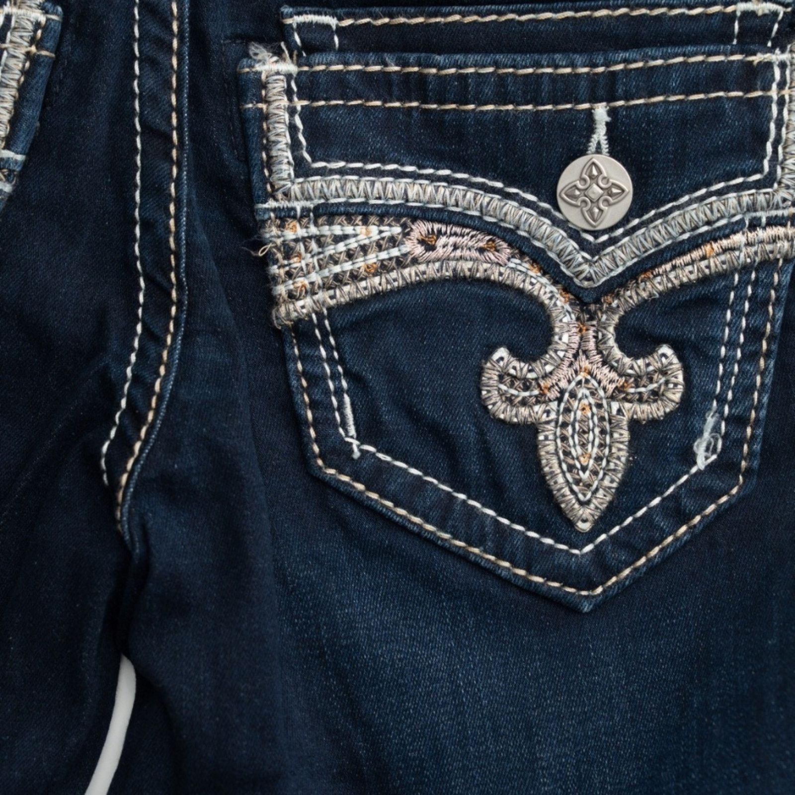 Rock Revival Rock Revival - Yara Cuffed Stretch Capri Jean Size 26" / US 2 / IT 38 - 7 Thumbnail