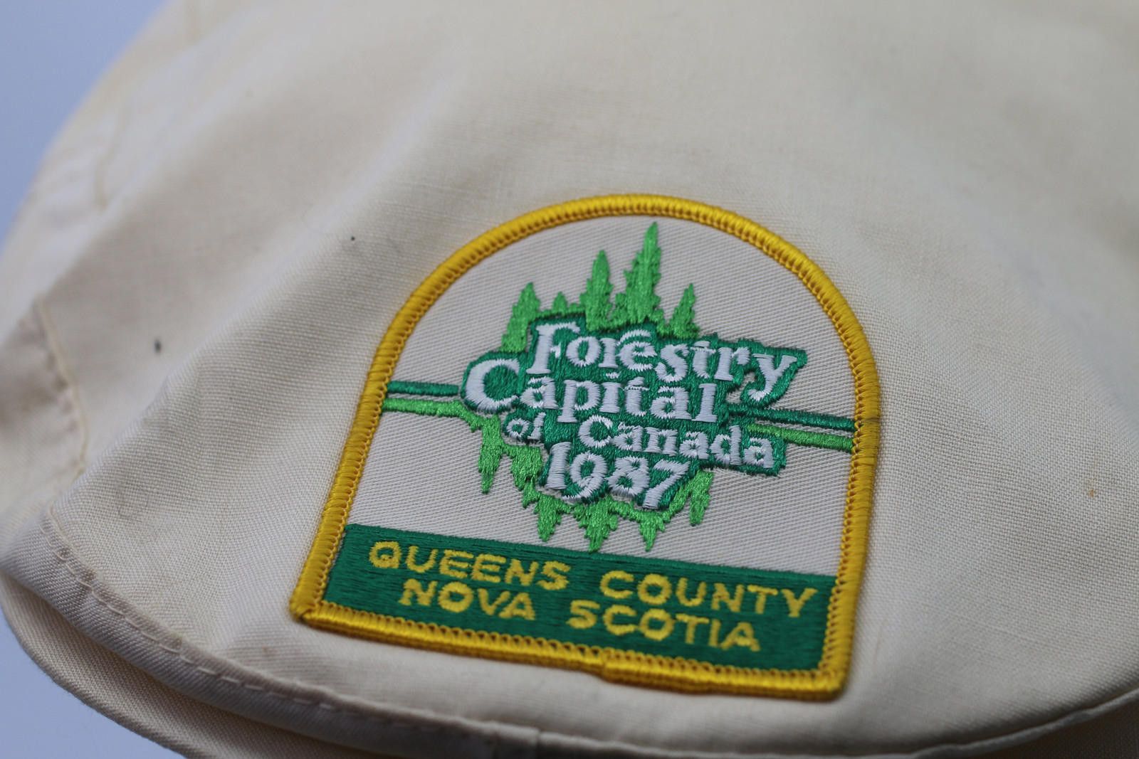 Other Vintage Cap hat flat gasby forestry canada 1987 Nova Scotia Size ONE SIZE - 2 Thumbnail