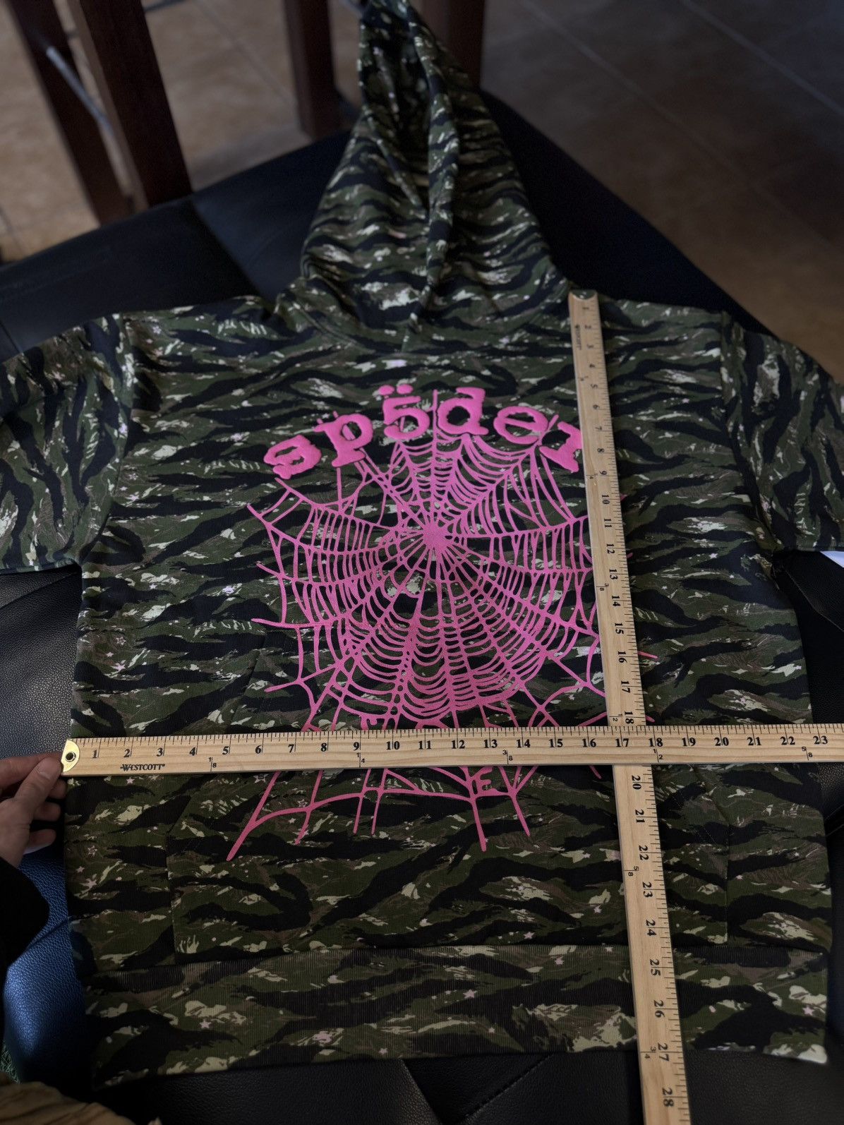Sp5der Sp5der Worldwide Green Camo Hoodie Size L (NEW) Size US L / EU 52-54 / 3 - 10 Thumbnail