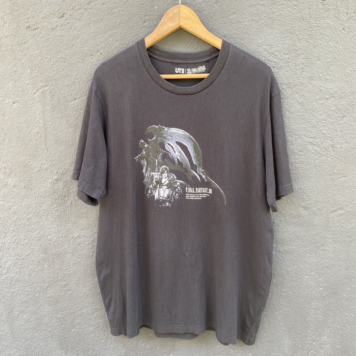 Playstation Thrashed Faded Final Fantasy XVI Game ERD GRUNGE TEE Size US XL / EU 56 / 4 - 1 Thumbnail