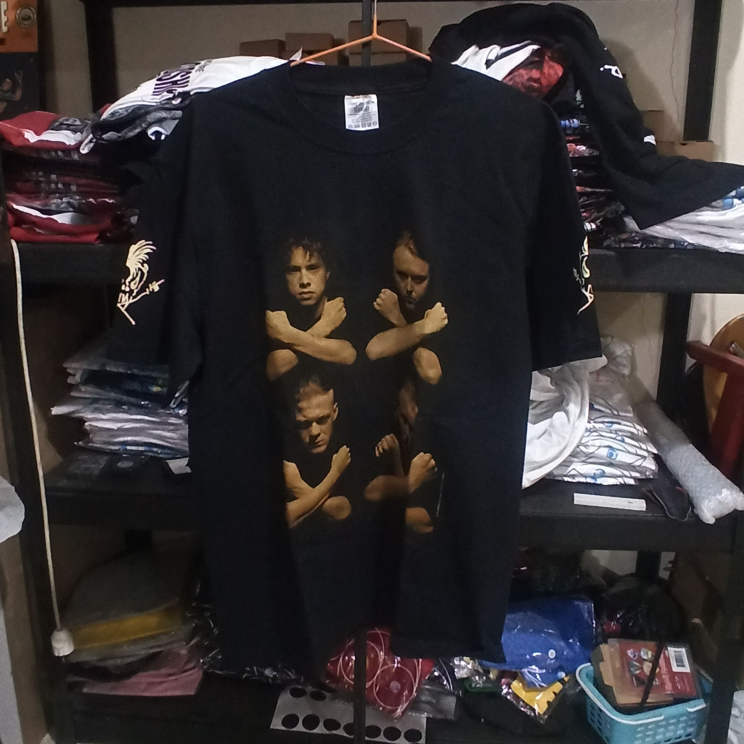 Vintage Metallica Birth School Vtg t shirt Size US L / EU 52-54 / 3 - 1 Thumbnail