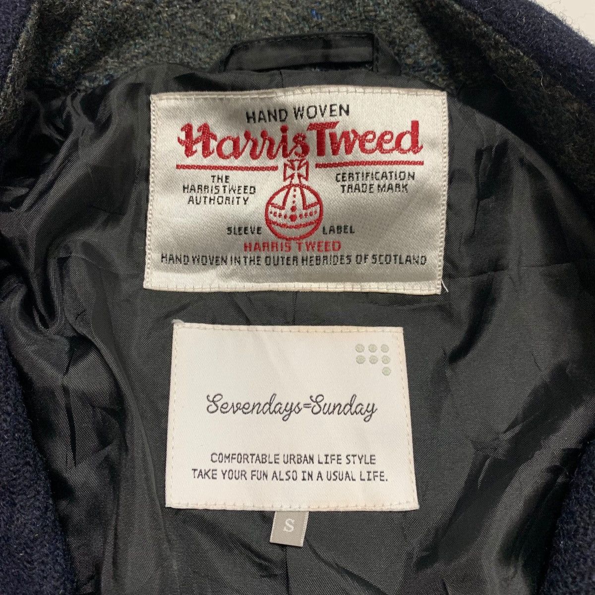 Harris Tweed Harris Tweed x Sevendays Sunday Jacket Size US S / EU 44-46 / 1 - 5 Thumbnail