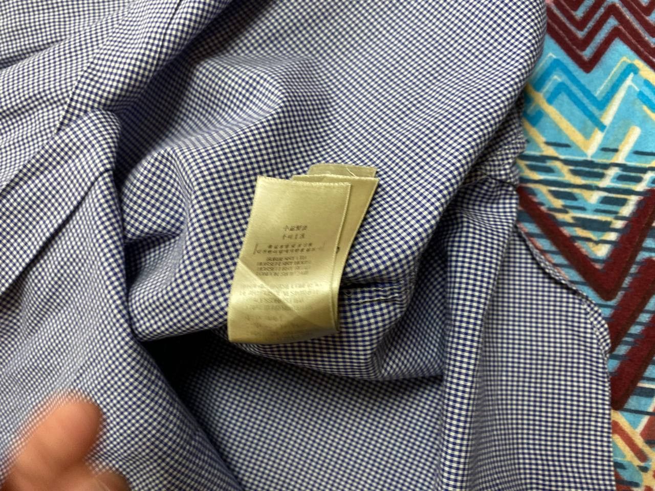 Burberry × Vintage Vintage Burberry London Striped Shirt Size US L / EU 52-54 / 3 - 5 Thumbnail