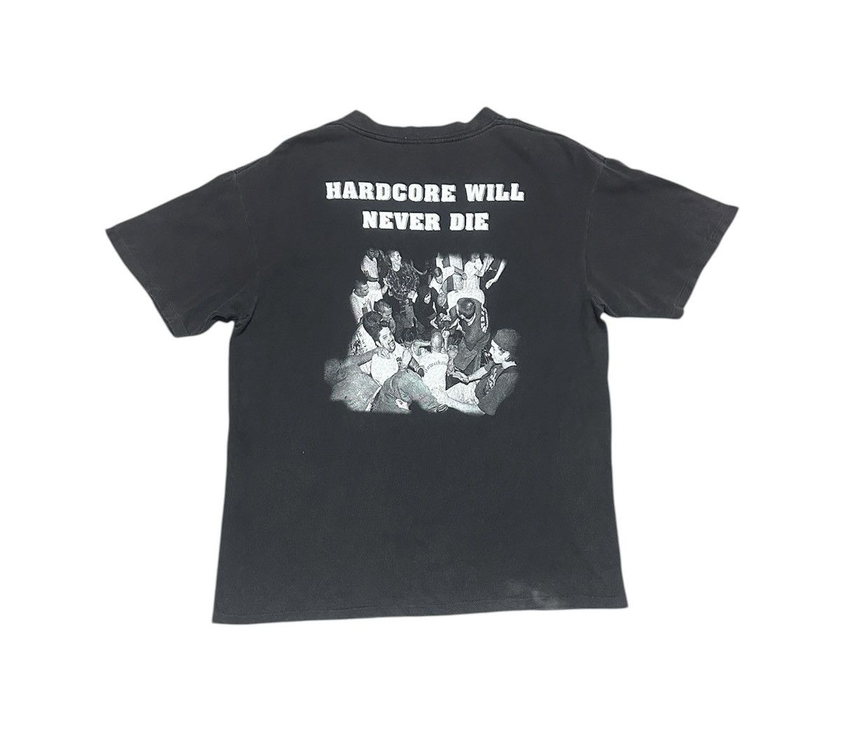 Rap Tees Vintage Hardcore Will Never Die Raptees Shirt Size US L / EU 52-54 / 3 - 1 Thumbnail