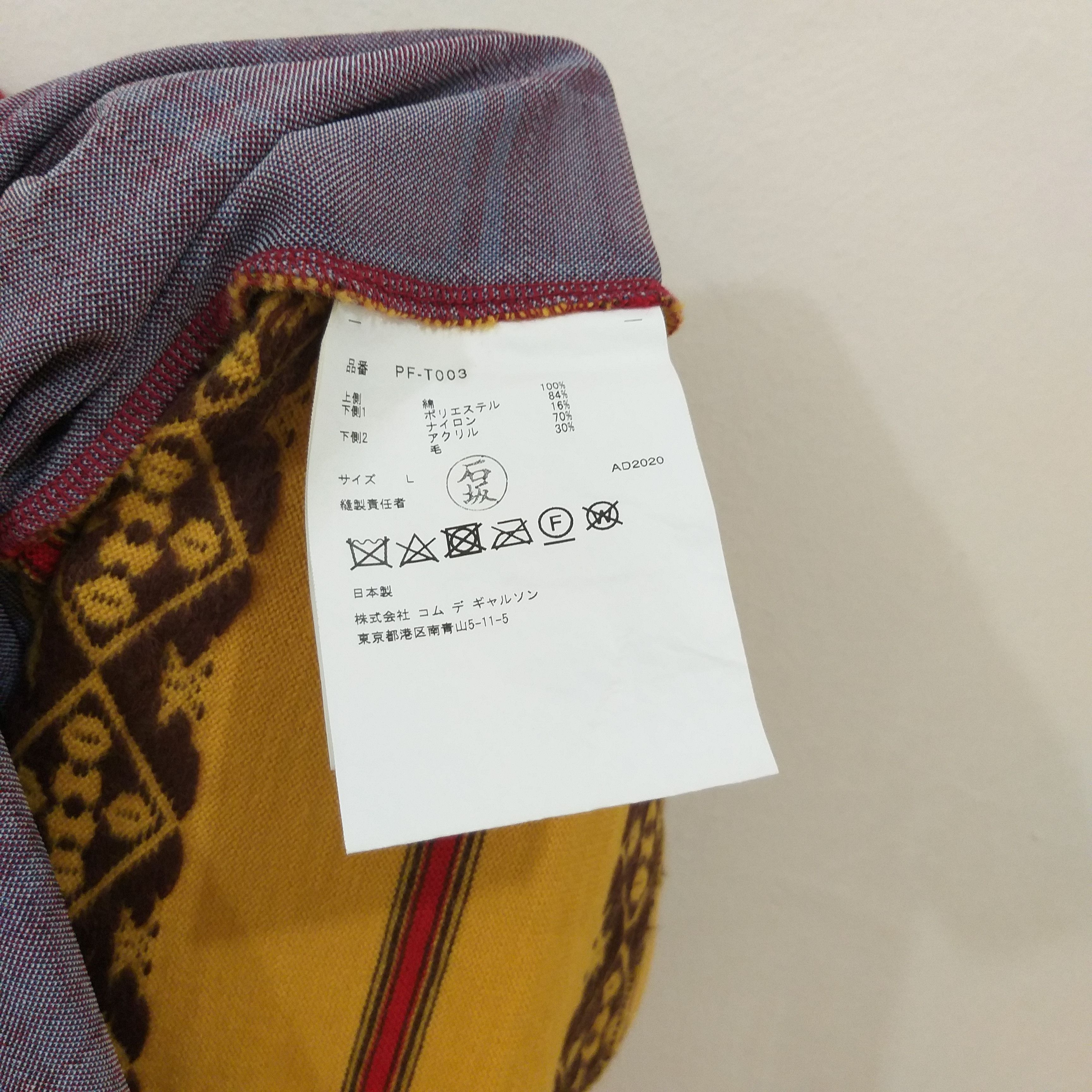 Comme des Garcons Homme Plus Comme Des Garcons Homme Plus Patchwork T-Shirt Size US L / EU 52-54 / 3 - 4 Thumbnail