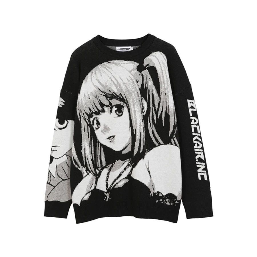 Japanese Brand × Vintage Hip-hop Anime knitted pullover Japanese style sweater Size US L / EU 52-54 / 3 - 1 Thumbnail