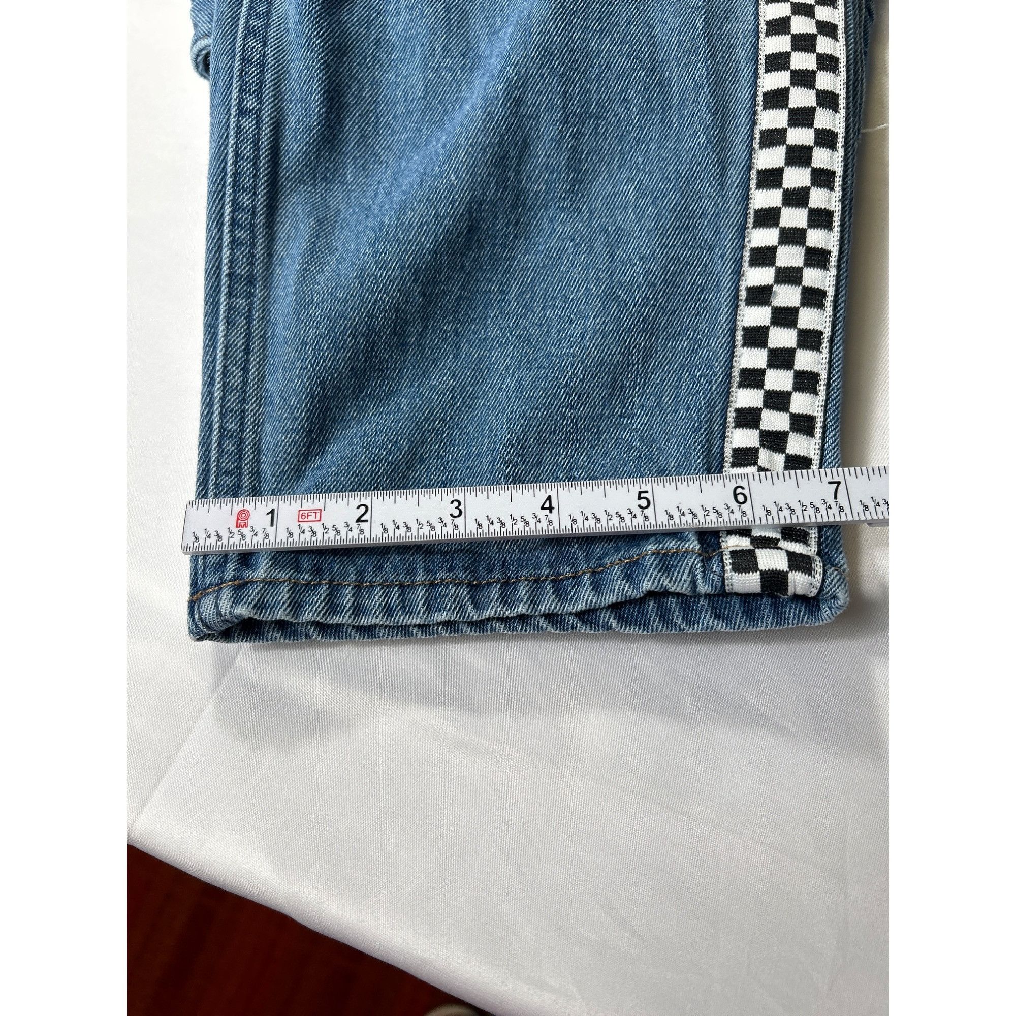 Empyre Empyre Eileen Womens Mom Jean Ripped Denim Size 13 SKU 7104 Size 31" - 8 Thumbnail