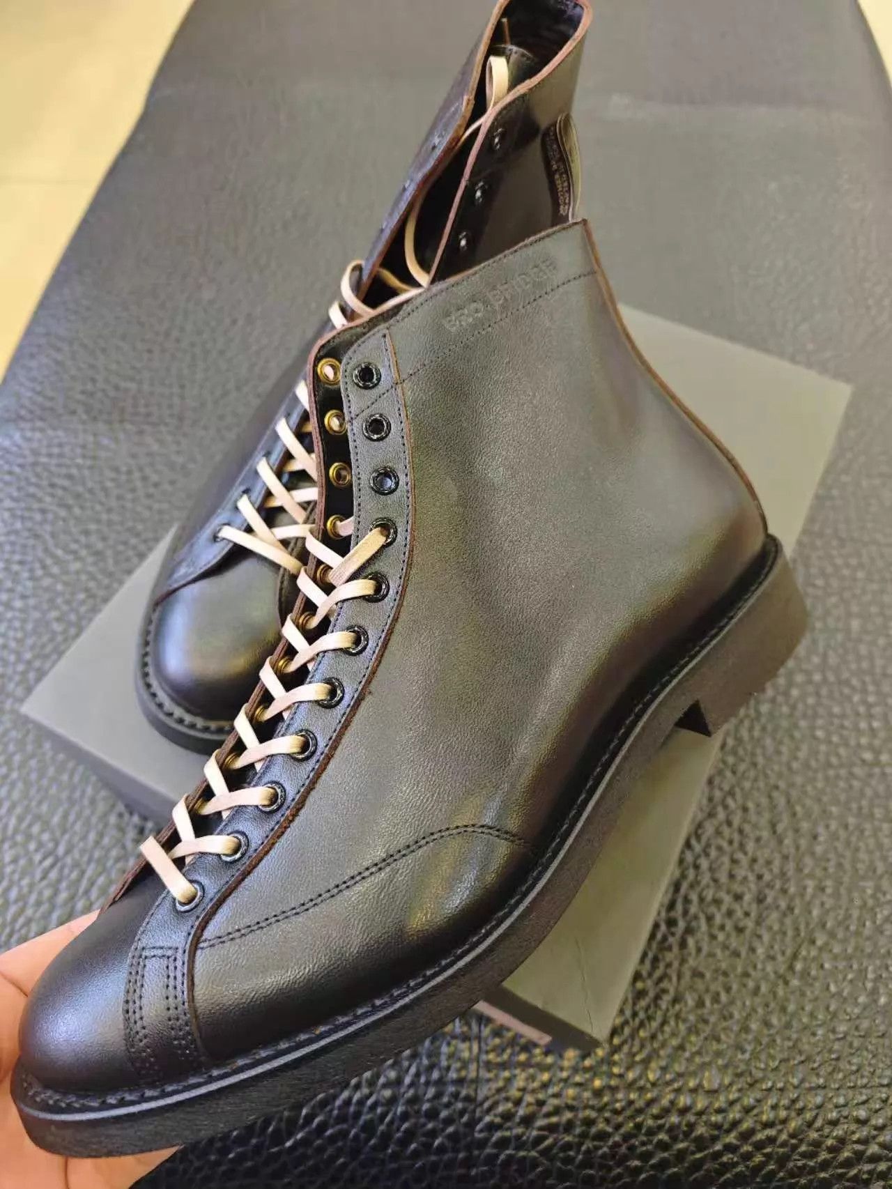 Brother Bridge Brother Bridge Japan Horsehide ST Boxing Cat Sole Size US 10 / EU 43 - 2 Thumbnail