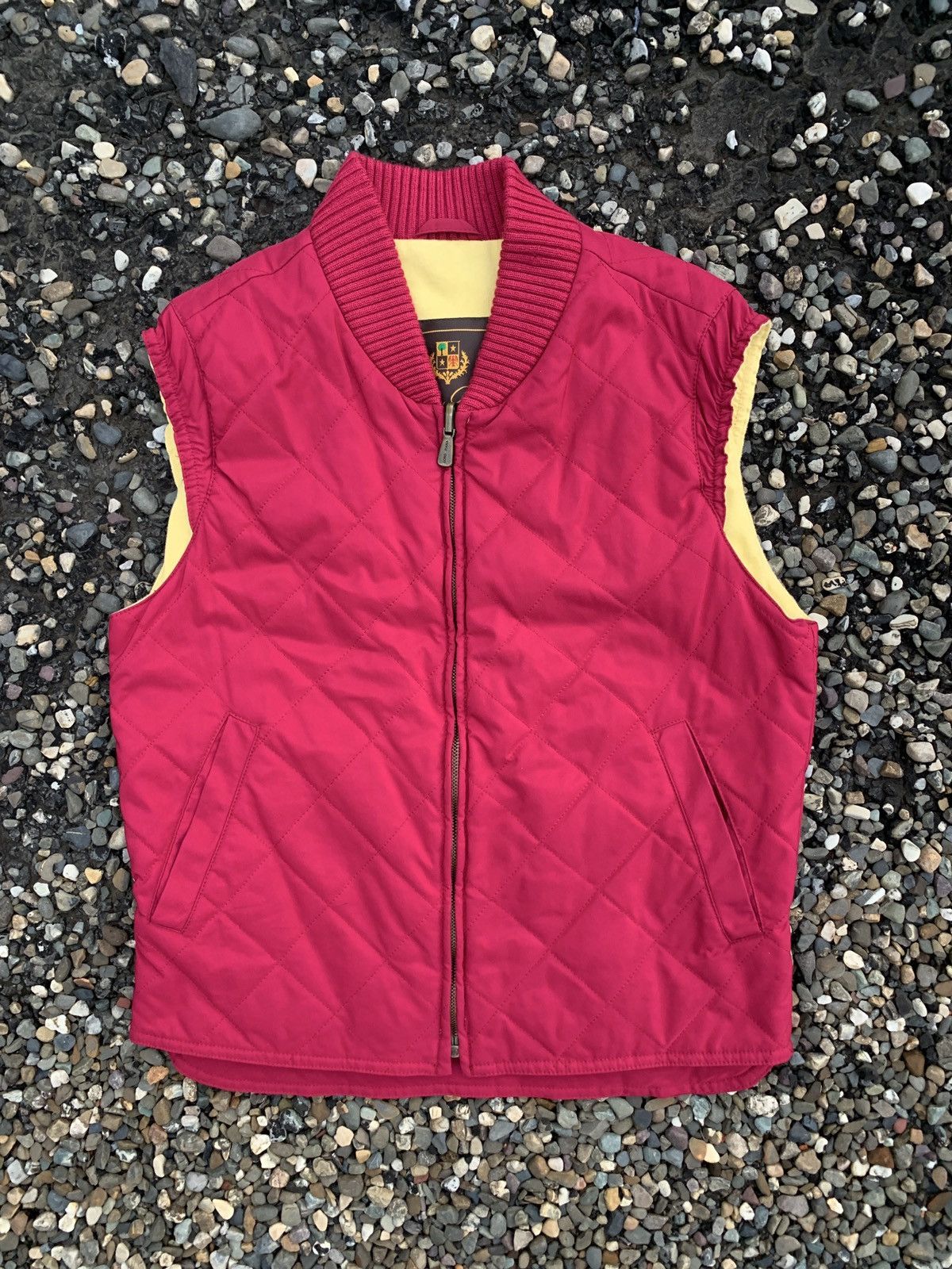 Loro Piana Vintage Loro Piana Quilted Cotton/Cashmere Full-Zip Vest Size US XS / EU 42 / 0 - 2 Thumbnail