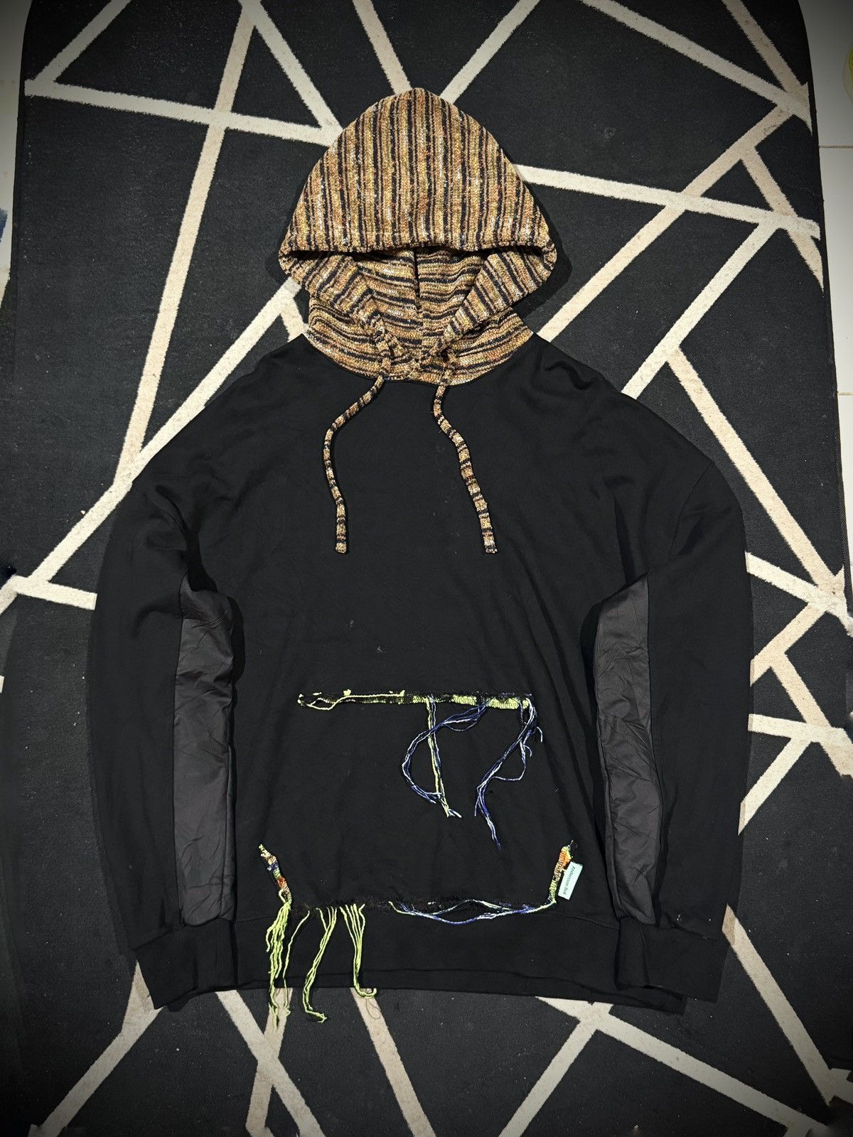 Andersson Bell Archived Andersson Bell Contarst Hoodie Size US XL / EU 56 / 4 - 1 Thumbnail