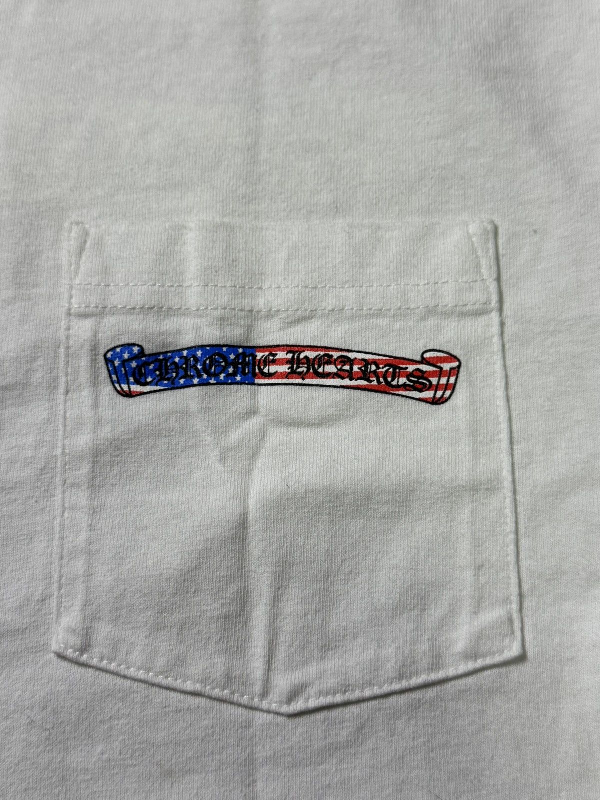 Chrome Hearts MATTY BOY AMERICAN FLAG SCROLL TEE Size US M / EU 48-50 / 2 - 10 Thumbnail