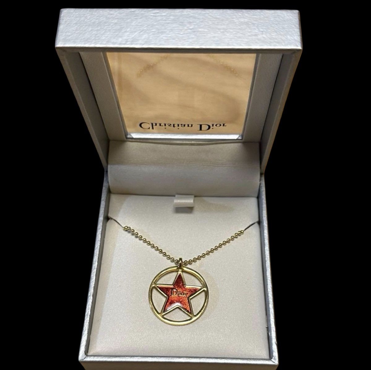 Dior Christian Dior Archival Glitter Star Necklace (BNIB) Size ONE SIZE - 1 Thumbnail