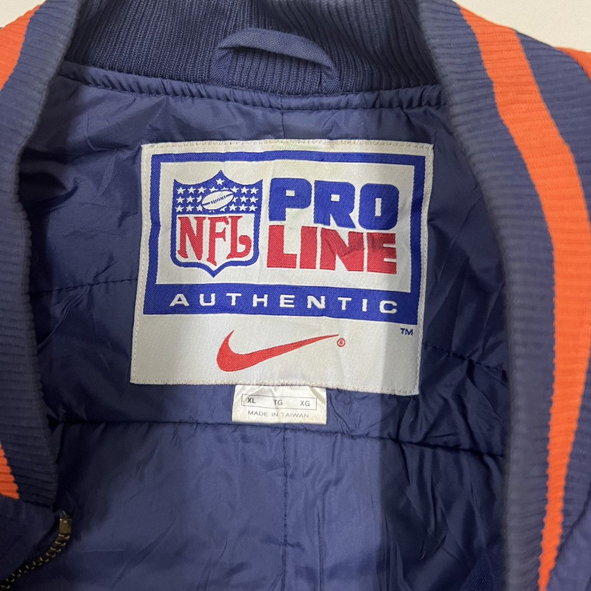 Nike Vintage NFL Denver Broncos Jacket 90s Size US XL / EU 56 / 4 - 4 Thumbnail