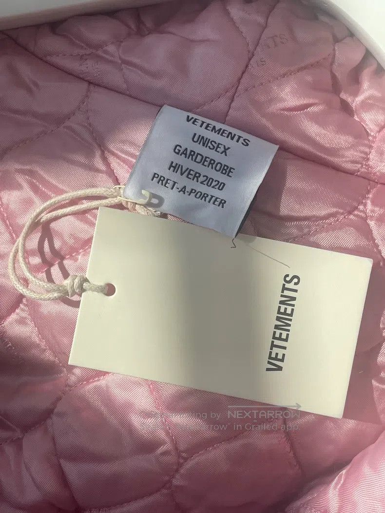 Vetements Vetements Anmouqi doctrine pink bathrobe Size S / US 4 / IT 40 - 5 Thumbnail