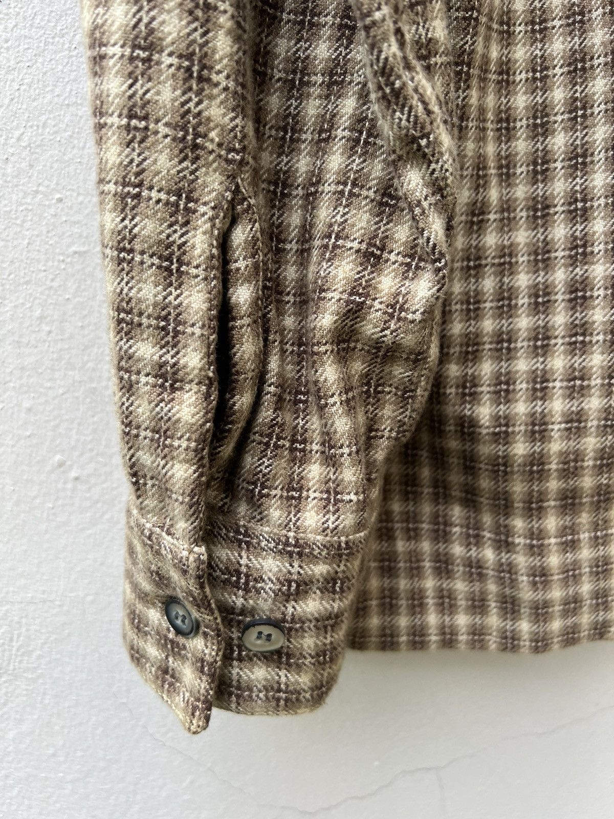Girl Skateboards × Vintage Vintage 90s Bitch Skateboards Checkered Flannel Jacket Shirt Size US M / EU 48-50 / 2 - 15 Thumbnail