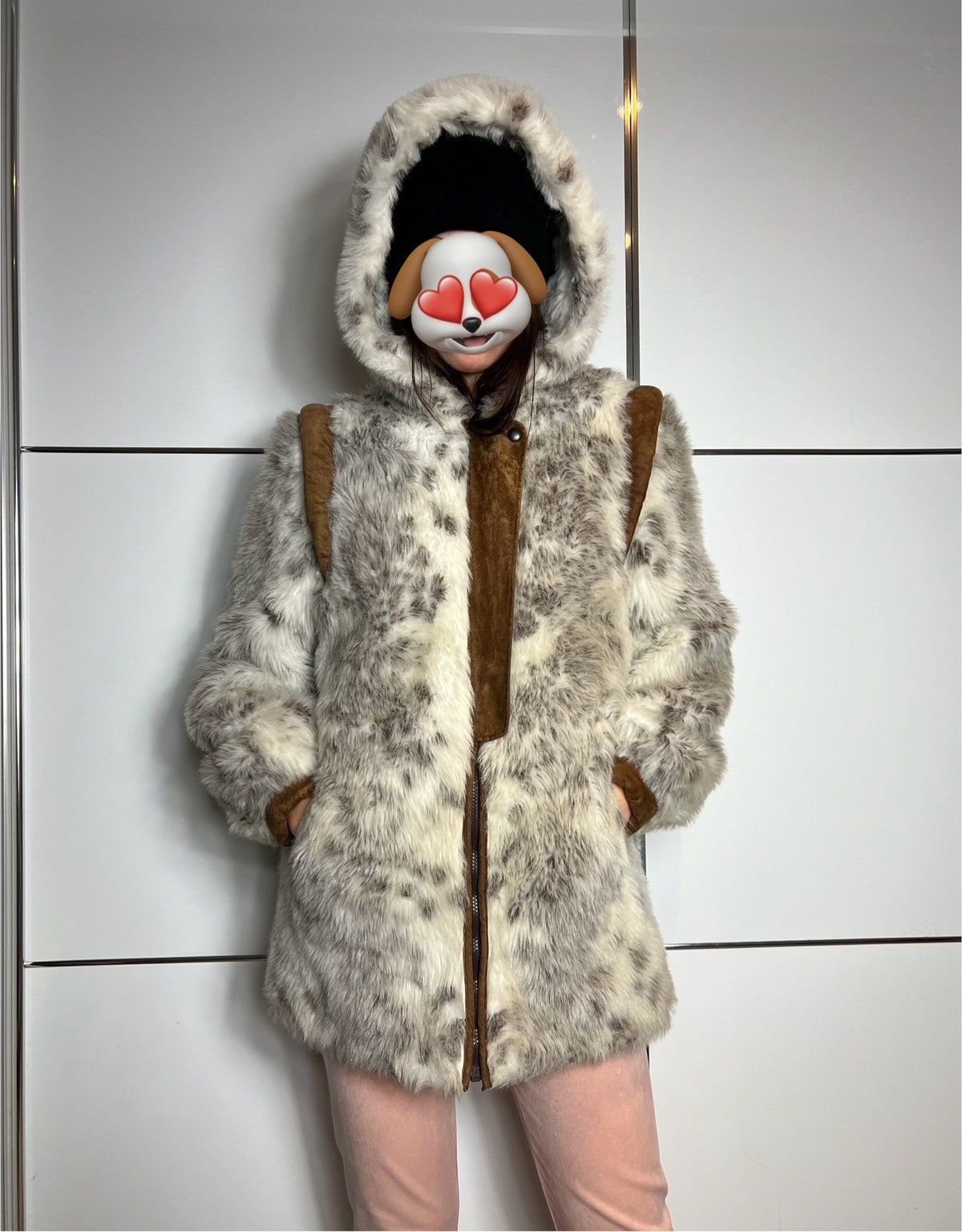 Vintage Fur Jacket Astraka vintage 90’s luxurious simulated fur Size M / US 6-8 / IT 42-44 - 1 Thumbnail