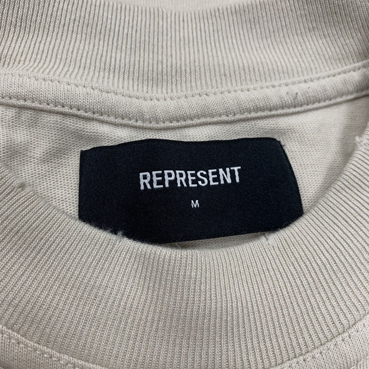 Represent Clo. Represent Medium Tee Shark Graphic Vintage White T-Shirt Size US M / EU 48-50 / 2 - 5 Thumbnail