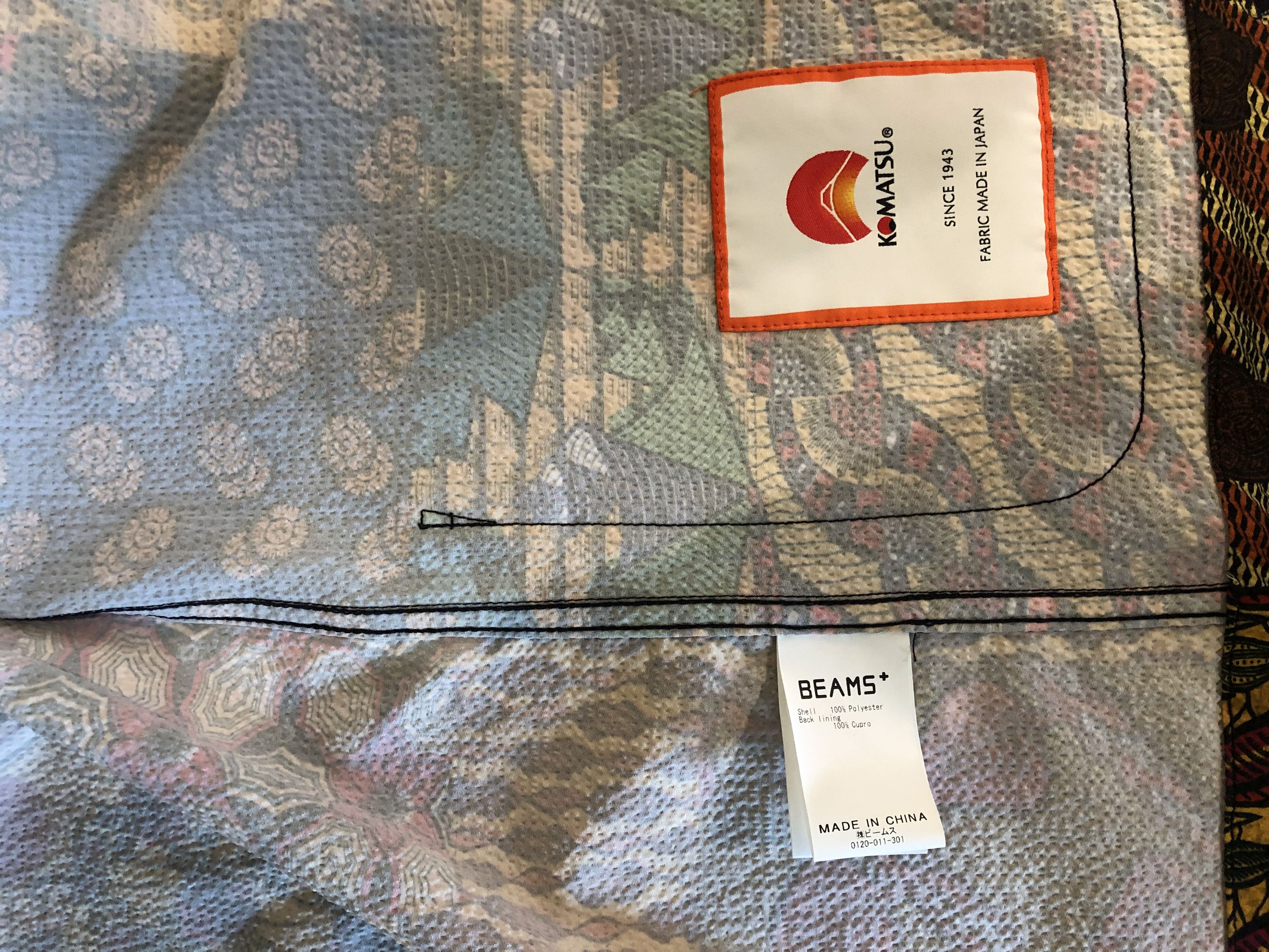 Beams Plus Batik Print Shirt Jacket Size US S / EU 44-46 / 1 - 4 Thumbnail