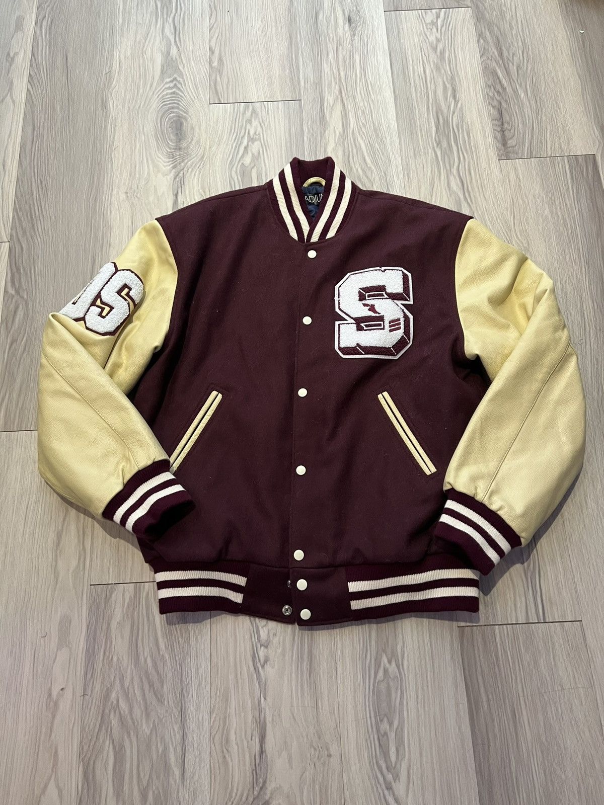 Stadium Goods Stadium Goods Panther Leather Letterman’s Jacket Size US XXL / EU 58 / 5 - 1 Thumbnail