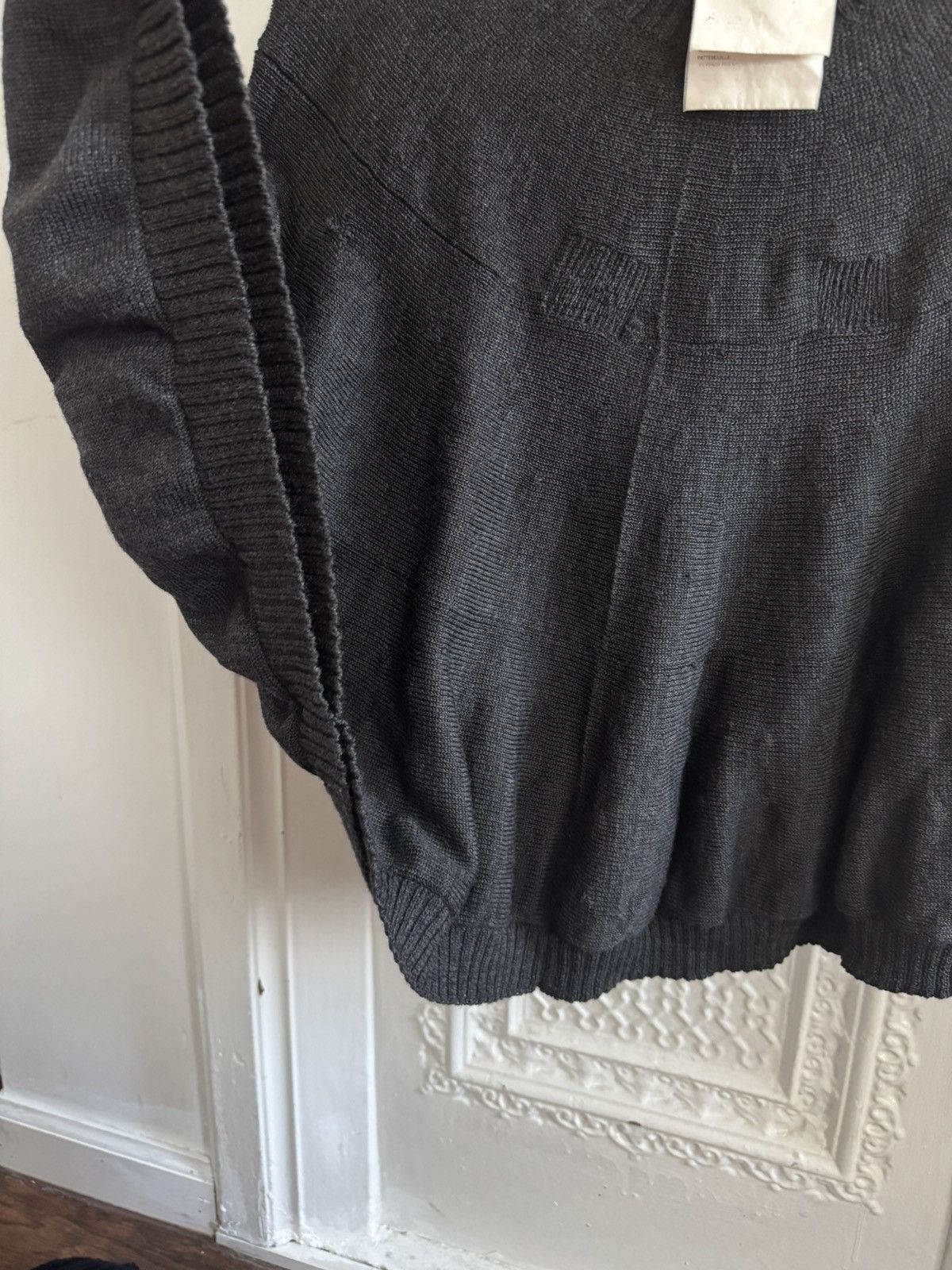 Junya Watanabe Junya Watanabe CDG AD2004 Connected Sleeve Wool Knit Sweater Size US S / EU 44-46 / 1 - 7 Thumbnail