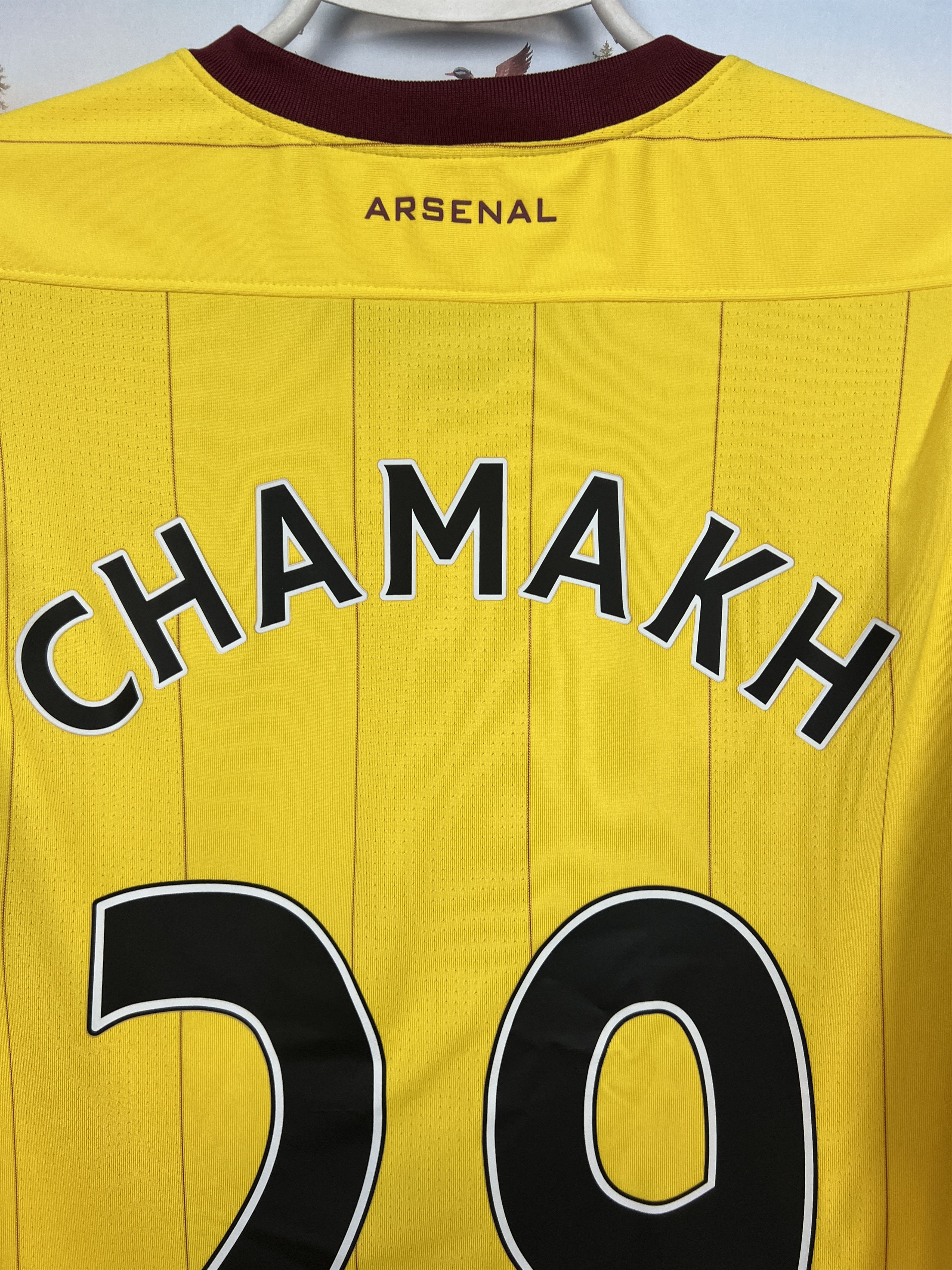 Nike Arsenal football shirt Soccer #29 Chamakh Nike Tee Hype Size US XS / EU 42 / 0 - 14 Thumbnail