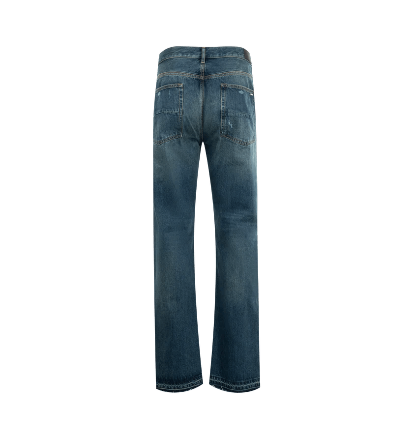 Amiri o1h1sh10525 Released Hem Jeans in Indigo/Blue Size US 32 / EU 48 - 2 Thumbnail